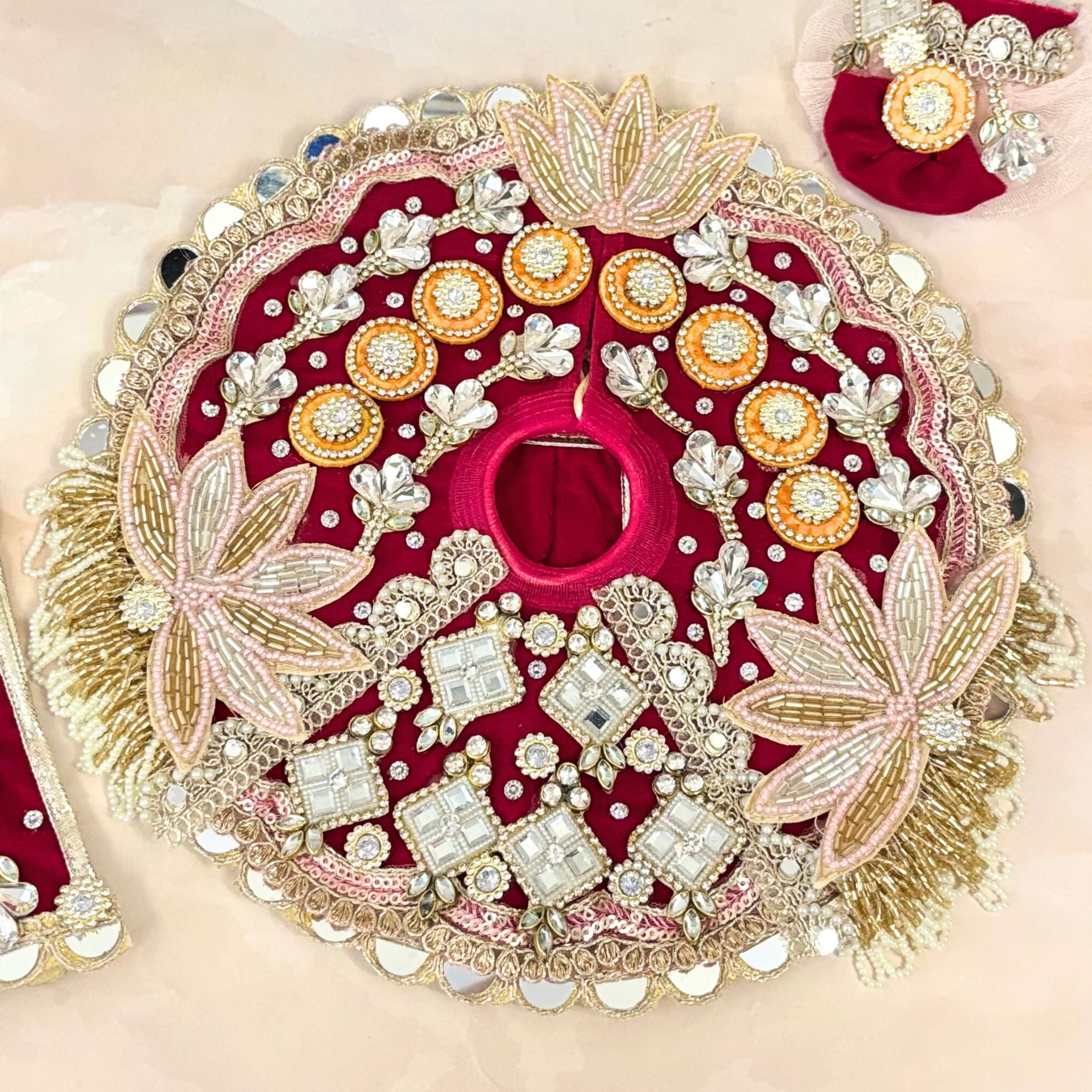 Handmade Designer Laddu Gopal Dress | Fancy Kanha Ji Poshak for Janmashtami | Bal Gopal & Krishna Ji Dress for Festivals