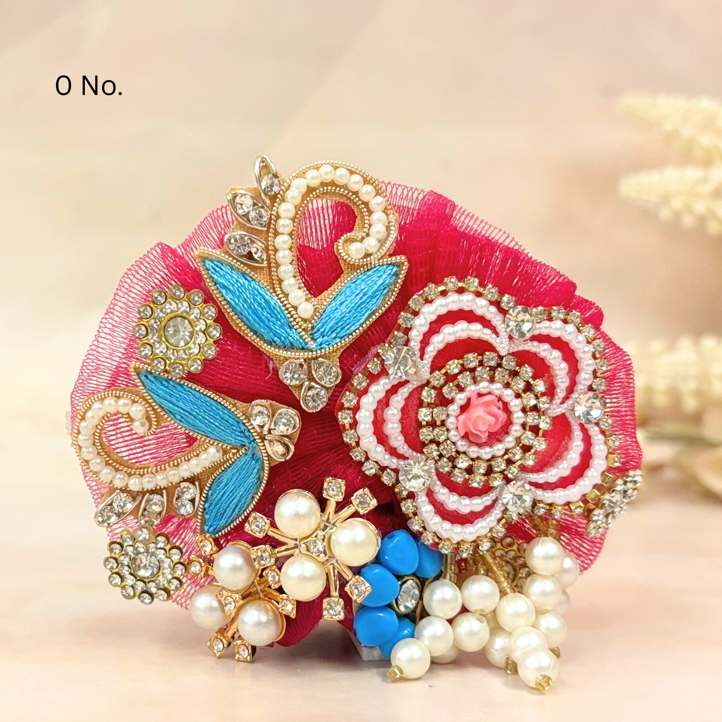 Handmade Kamalnayan Velvet Laddu Gopal Dress - Designer Kanha Ji Poshak for Janmashtami, Fancy Bal Gopal & Krishna Ji Dress