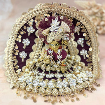 Handmade Laddu Gopal Dress - Designer Kanha Ji Poshak, Fancy Bal Gopal Dress for Janmashtami & Festivals, Krishna Ji Dress Collection
