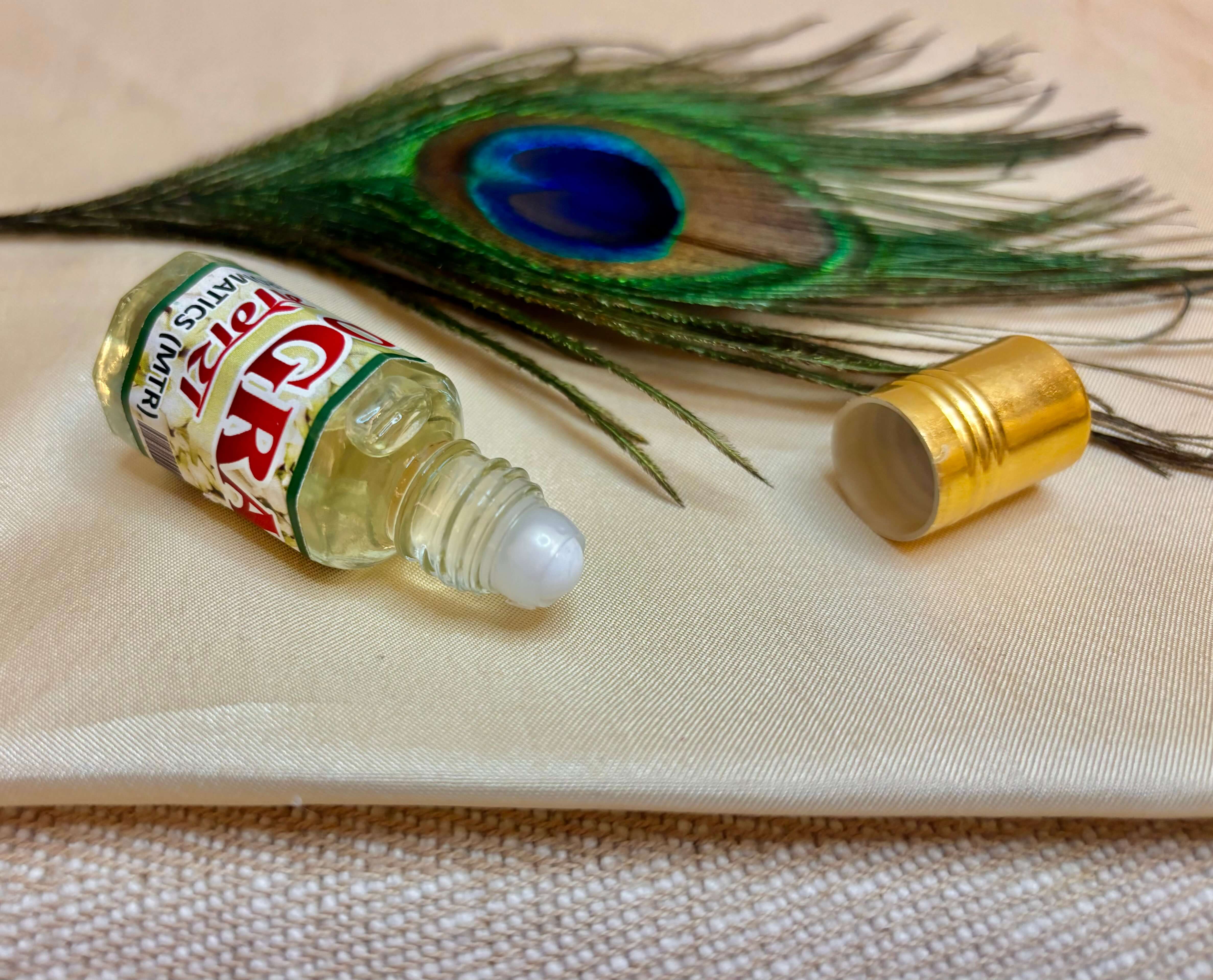 Handmade Mogra Attar / Ittar for Laddu Gopal Ji - Perfect for Janmashtami, Bal Gopal Dress, Kanha Ji Poshak & Designer Fancy Dress