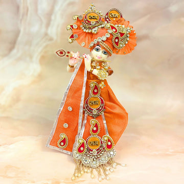 Handmade Ramratna Dhoti Set - Designer Laddu Gopal Dress & Kanha Ji Poshak for Janmashtami | Fancy Bal Gopal & Krishna Ji Dress