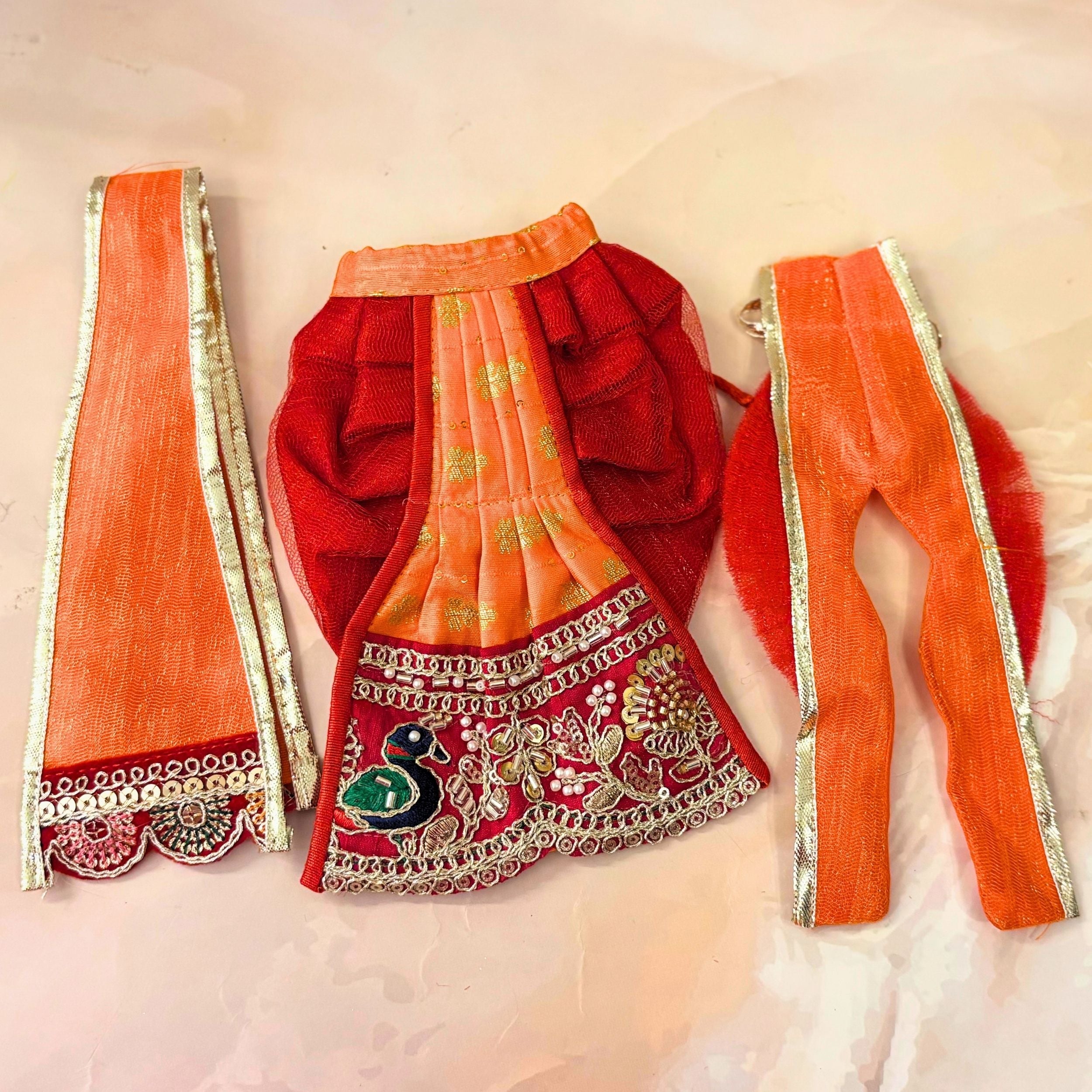 Handmade Designer Laddu Gopal Dress | Fancy Kanha Ji Poshak for Janmashtami | Bal Gopal & Krishna Ji Dress for Festivals