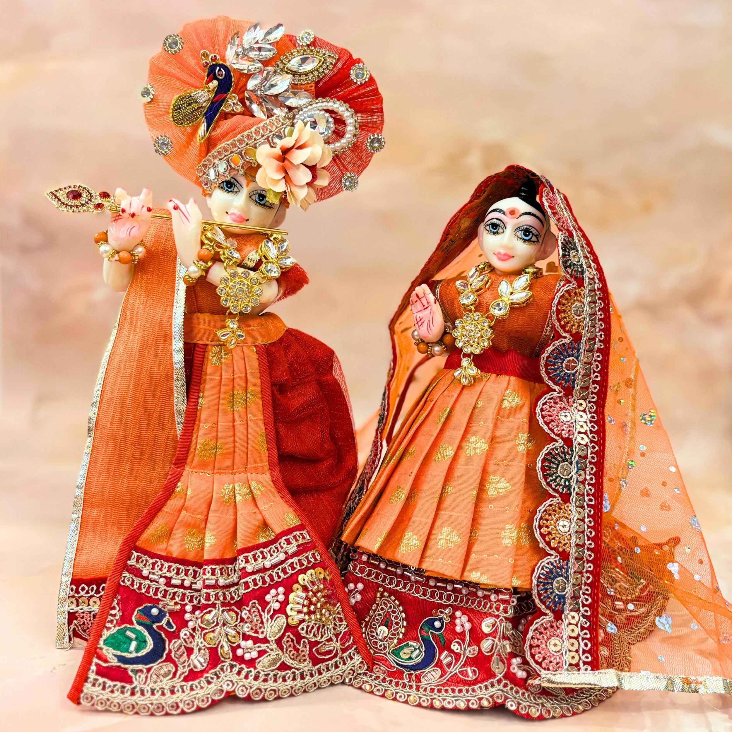 Handmade Designer Laddu Gopal Dress | Fancy Kanha Ji Poshak for Janmashtami | Bal Gopal & Krishna Ji Dress for Festivals