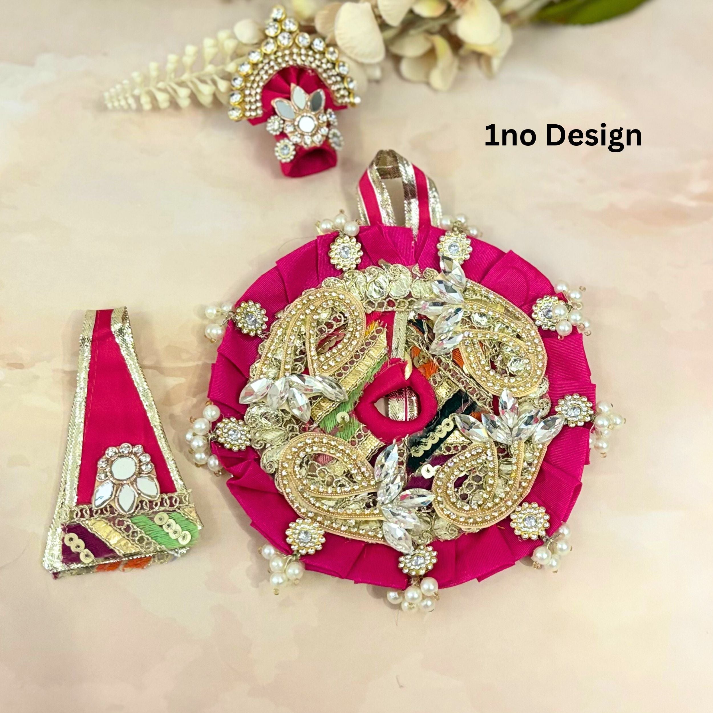 Handmade Designer Laddu Gopal Dress | Fancy Kanha Ji Poshak for Janmashtami | Bal Gopal & Krishna Ji Dress for Festivals