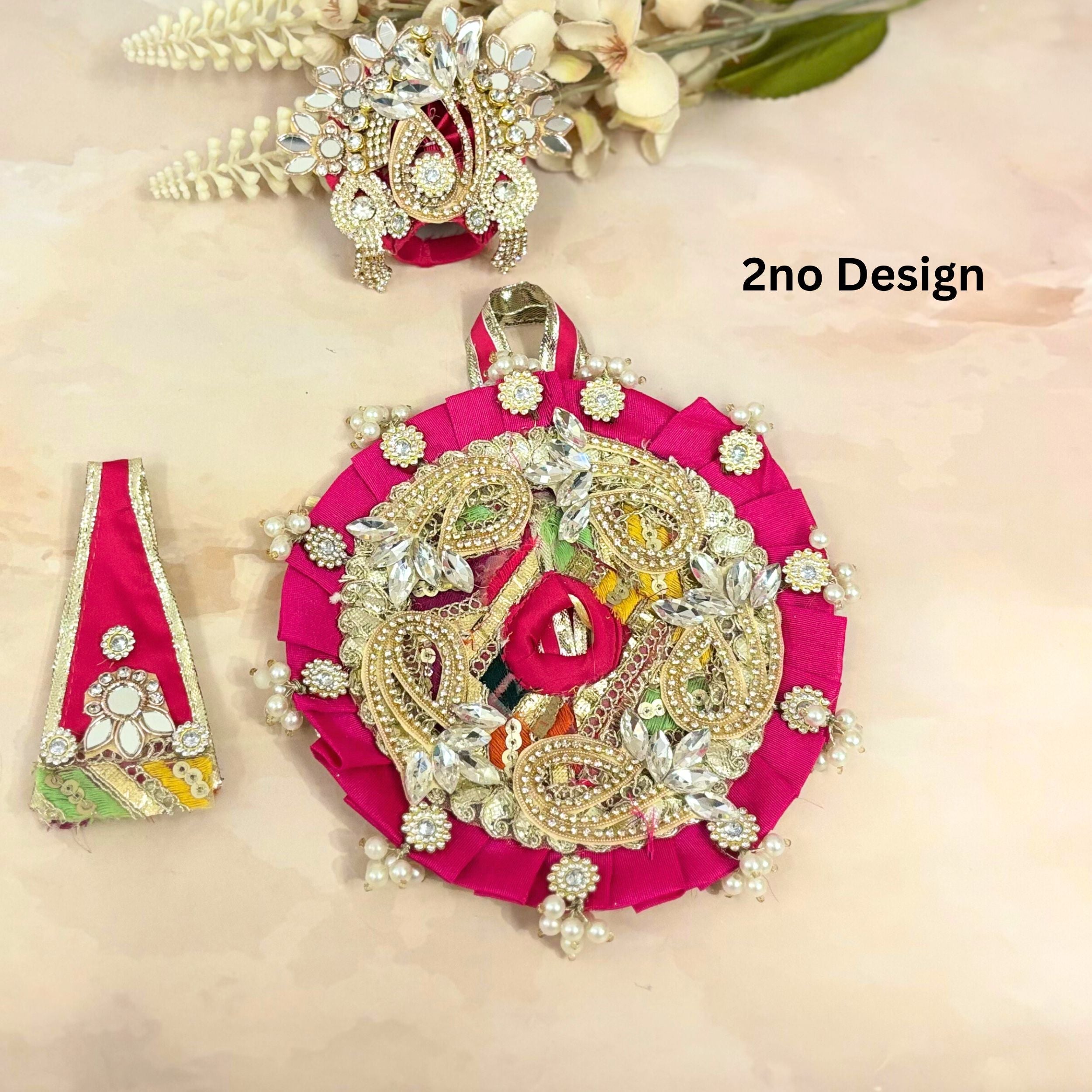 Handmade Designer Laddu Gopal Dress - Fancy Kanha Ji Poshak for Janmashtami Celebration | Bal Gopal & Krishna Ji Dress