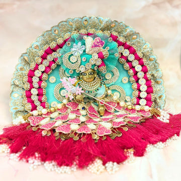 Handmade Designer Laddu Gopal Dress - Fancy Kanha Ji Poshak for Janmashtami | Bal Gopal & Krishna Ji Dress for Festivals