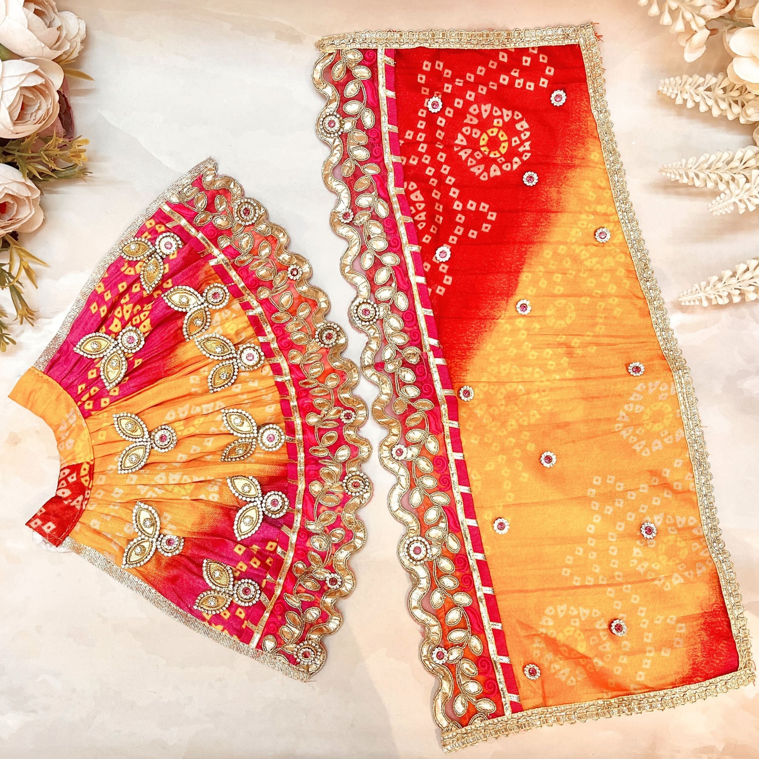 Handmade Designer Laddu Gopal Dress | Fancy Kanha Ji Poshak for Janmashtami | Bal Gopal & Krishna Ji Dress for Festivals