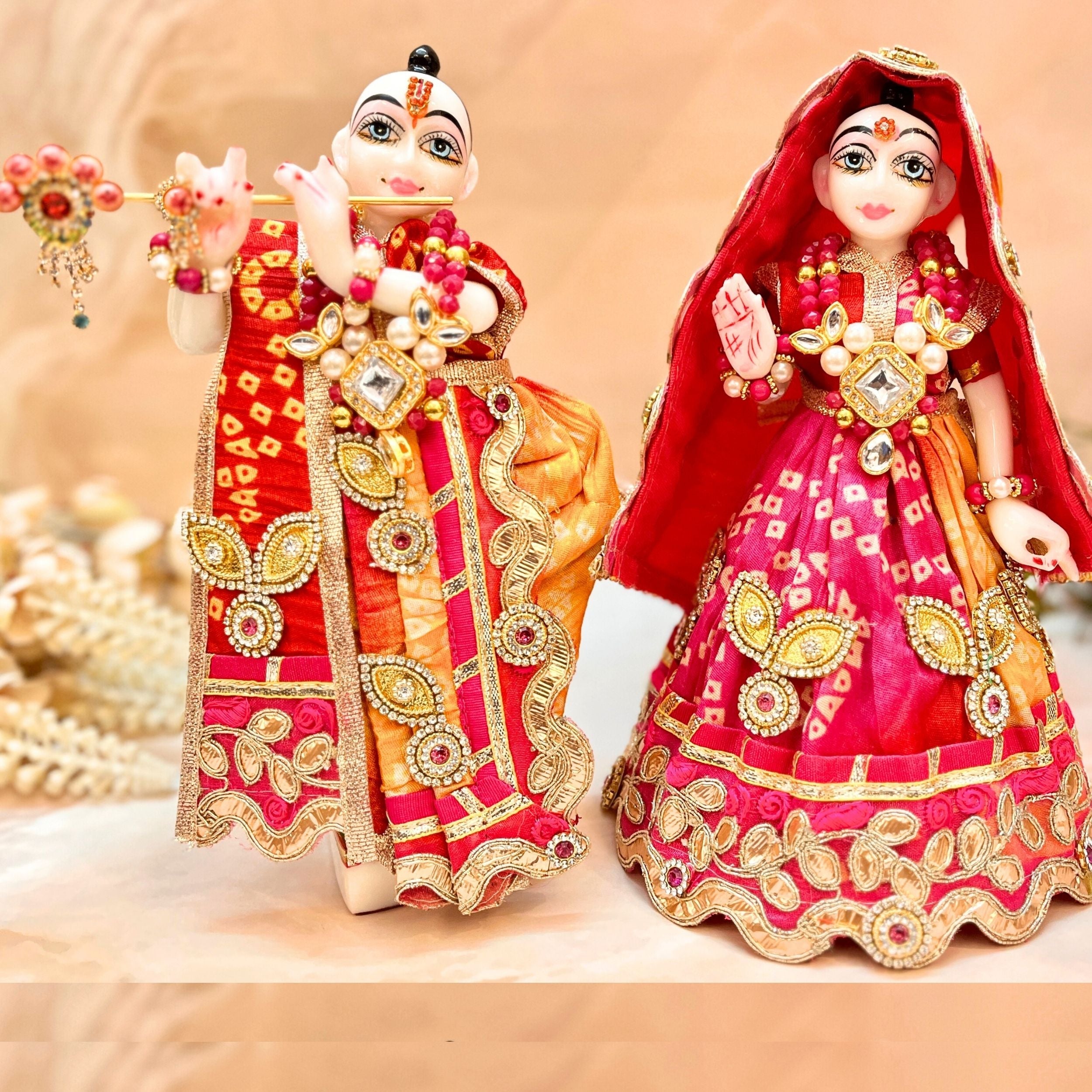 Handmade Designer Laddu Gopal Dress | Fancy Kanha Ji Poshak for Janmashtami | Bal Gopal & Krishna Ji Dress for Festivals