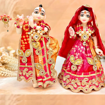 Handmade Designer Laddu Gopal Dress | Fancy Kanha Ji Poshak for Janmashtami | Bal Gopal & Krishna Ji Dress for Festivals