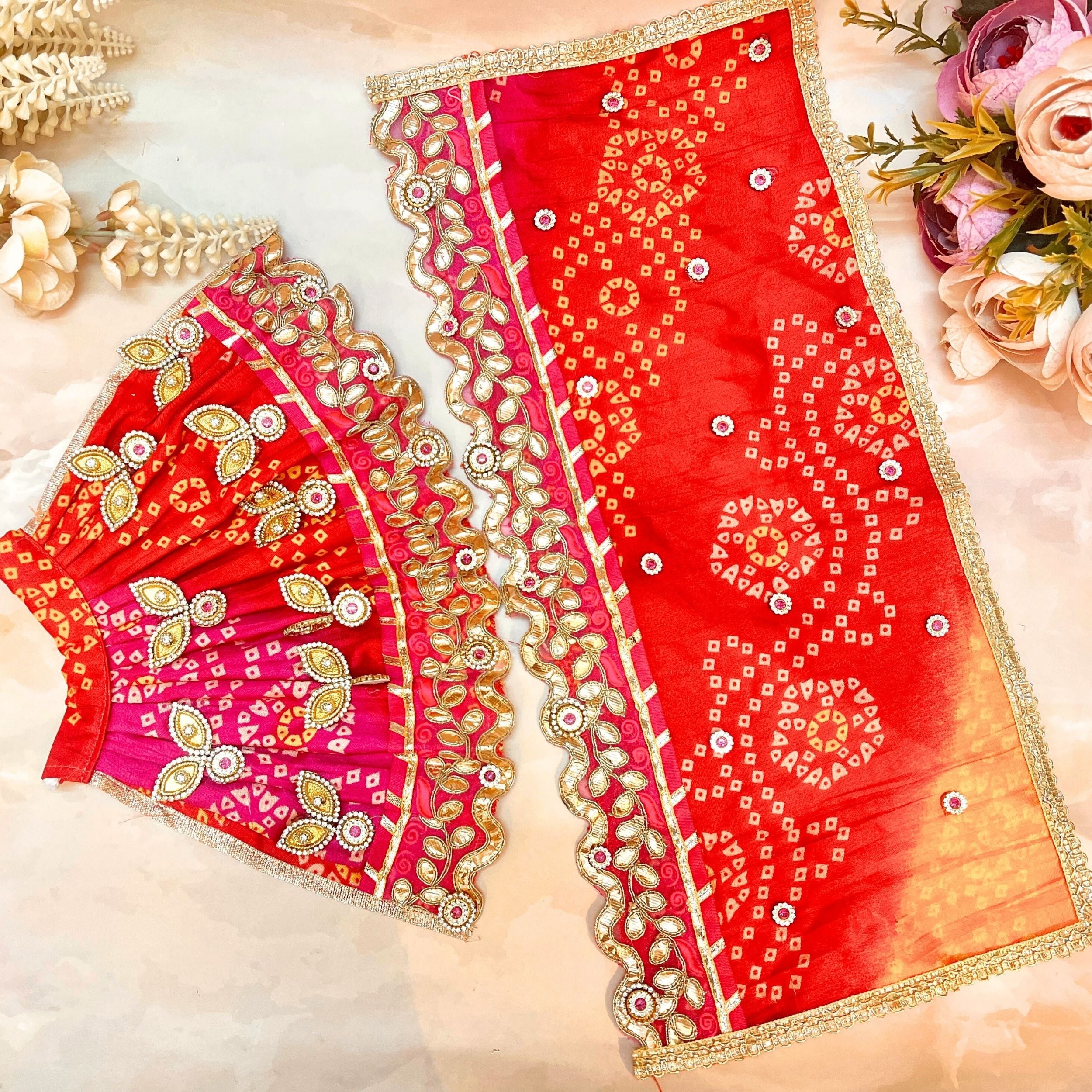 Handmade Designer Laddu Gopal Dress | Fancy Kanha Ji Poshak for Janmashtami | Bal Gopal & Krishna Ji Dress for Festivals
