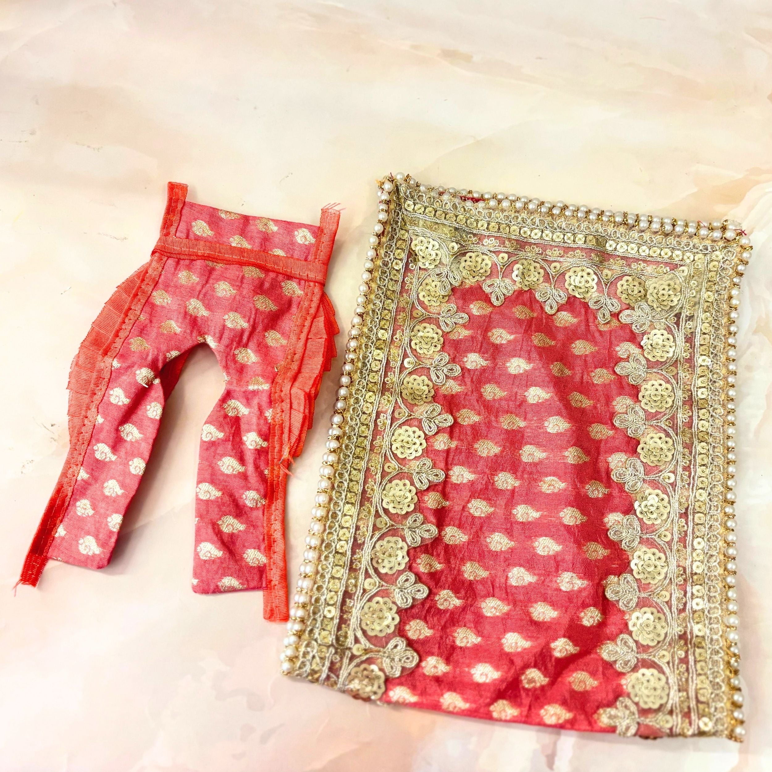 Handmade Designer Laddu Gopal Dress | Fancy Kanha Ji Poshak for Janmashtami | Bal Gopal & Krishna Ji Dress for Festivals