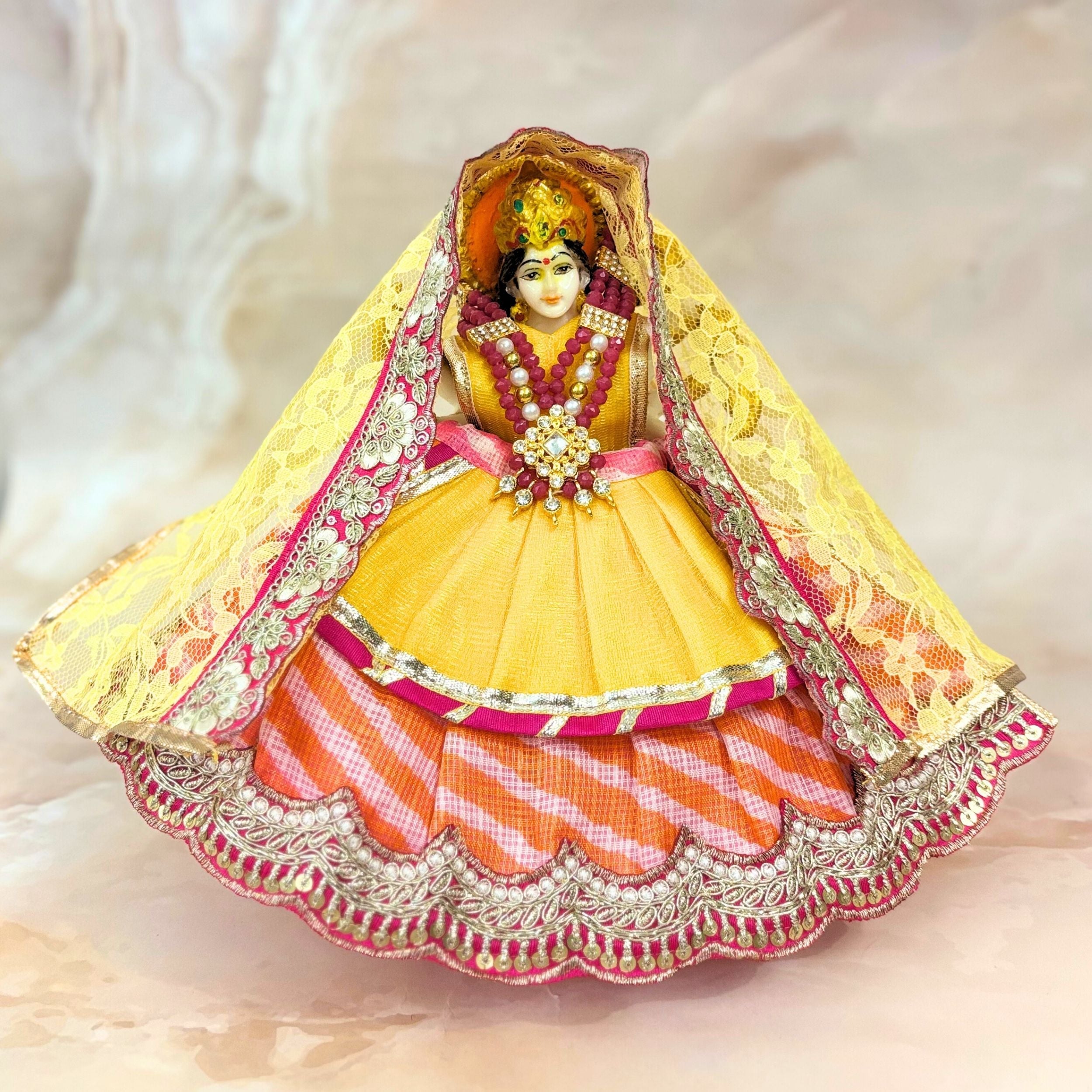 Handmade Designer Laddu Gopal Dress | Fancy Kanha Ji Poshak for Janmashtami | Bal Gopal & Krishna Ji Dress for Festivals