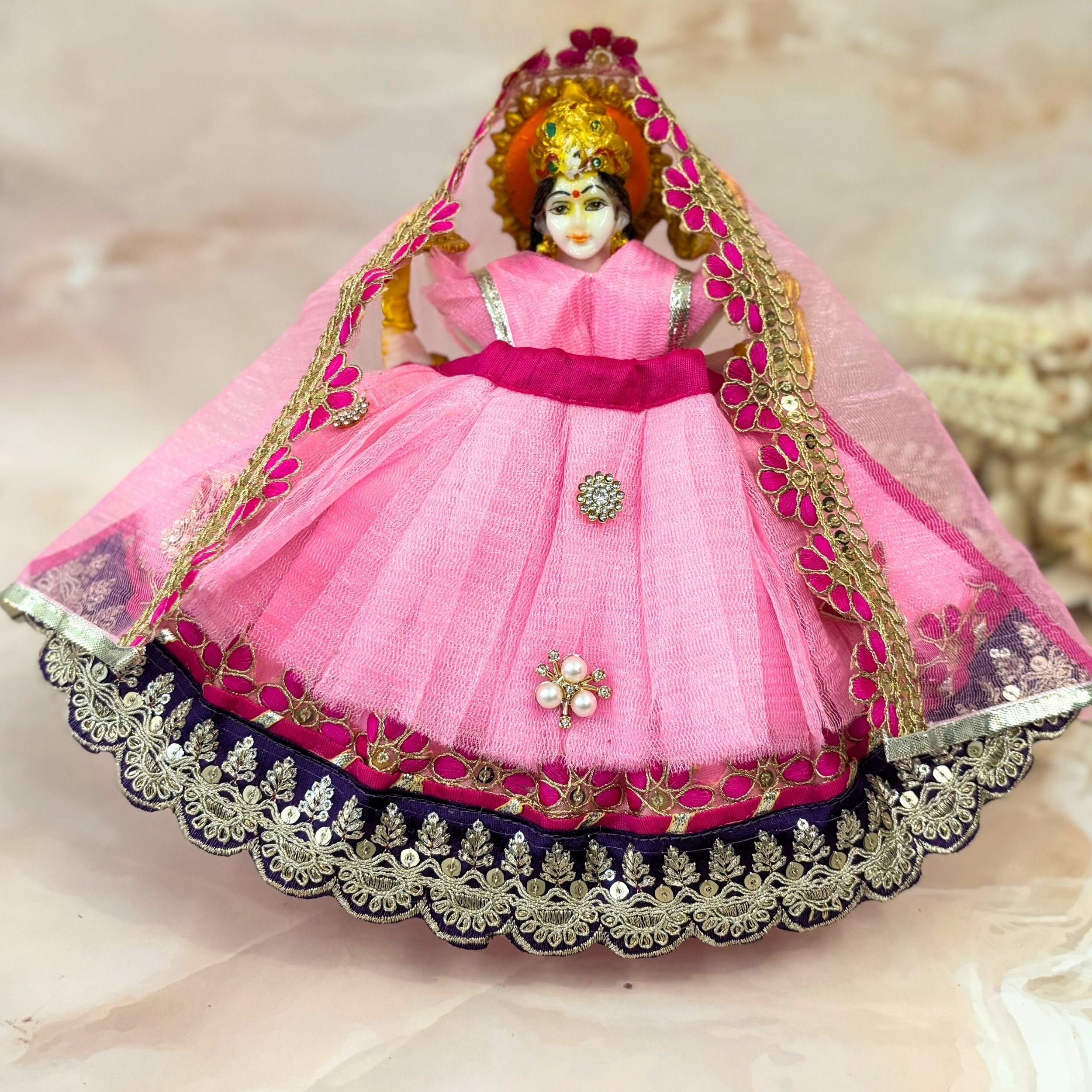Handmade Designer Laddu Gopal Dress | Fancy Kanha Ji Poshak for Janmashtami | Bal Gopal & Krishna Ji Dress for Festivals