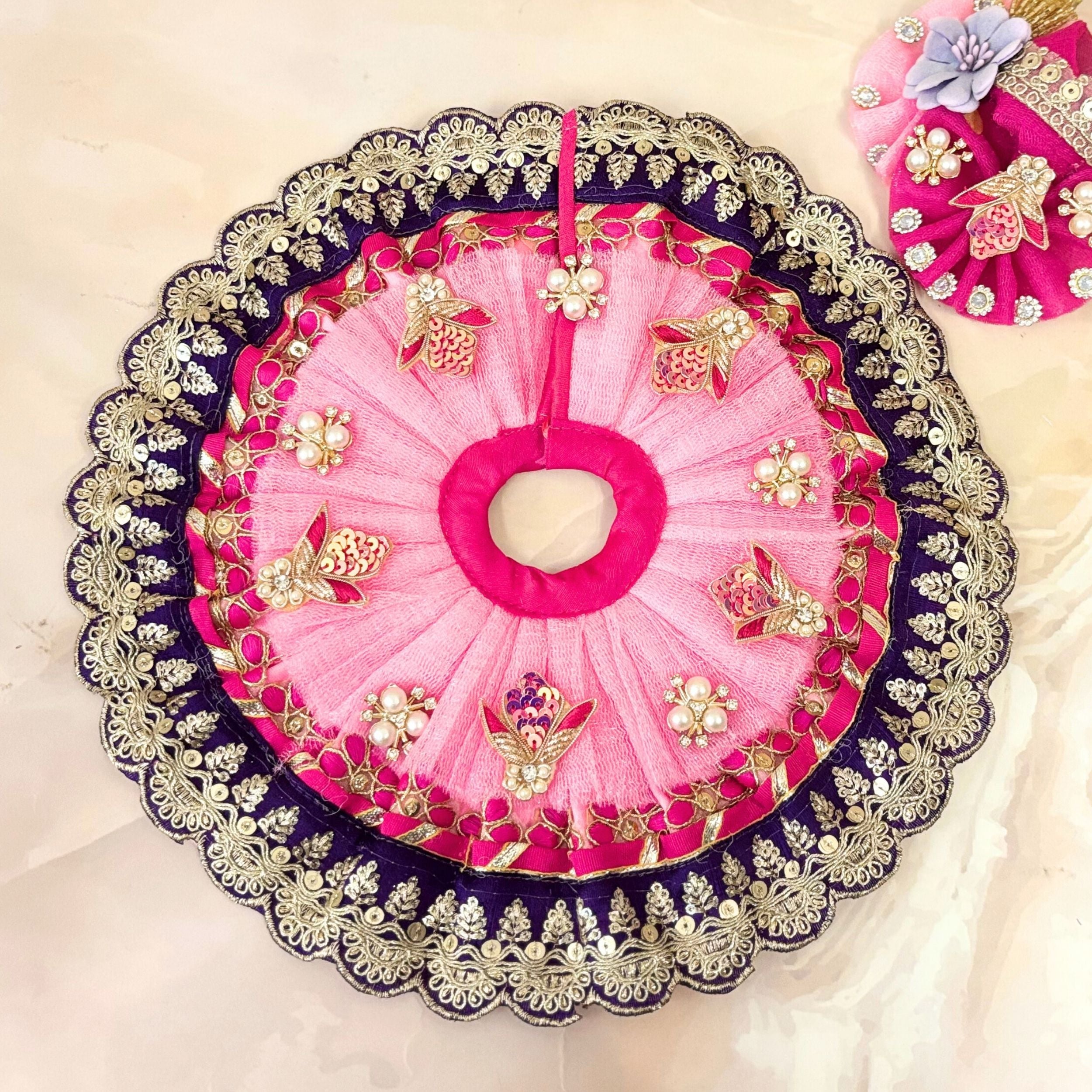 Handmade Designer Laddu Gopal Dress | Fancy Kanha Ji Poshak for Janmashtami | Bal Gopal & Krishna Ji Dress for Festivals