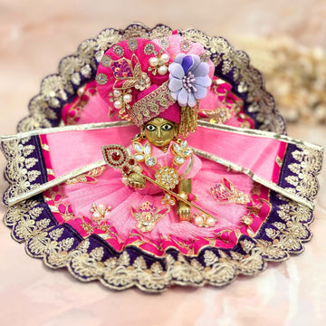 Handmade Designer Laddu Gopal Dress | Fancy Kanha Ji Poshak for Janmashtami | Bal Gopal & Krishna Ji Dress for Festivals