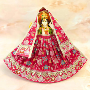 Handmade Designer Vasundhara Mata Rani Dress for Laddu Gopal | Fancy Kanha Ji Poshak & Bal Gopal Dress for Janmashtami Celebrations