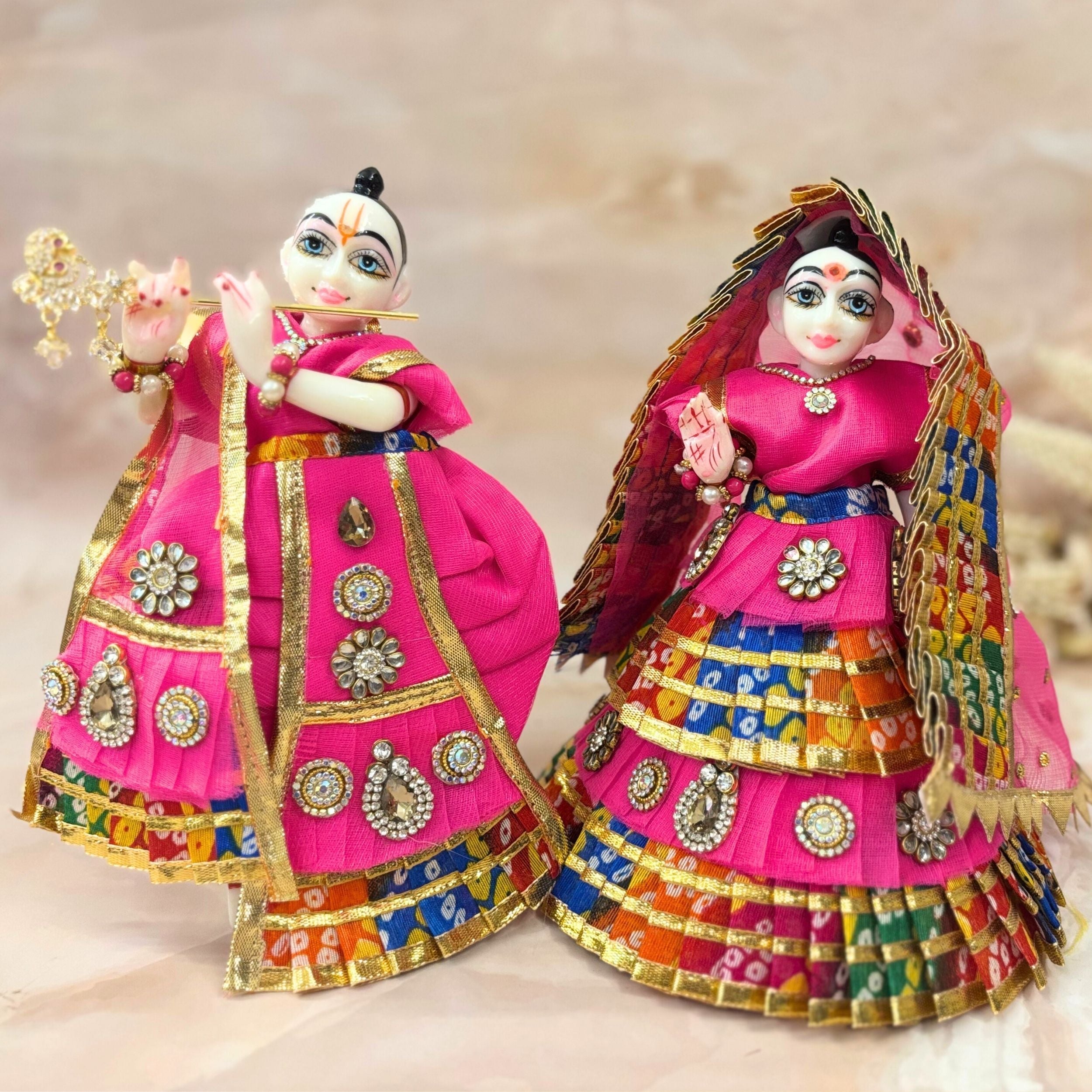 Handmade Designer Laddu Gopal Dress | Fancy Kanha Ji Poshak for Janmashtami | Bal Gopal & Krishna Ji Dress for Festivals