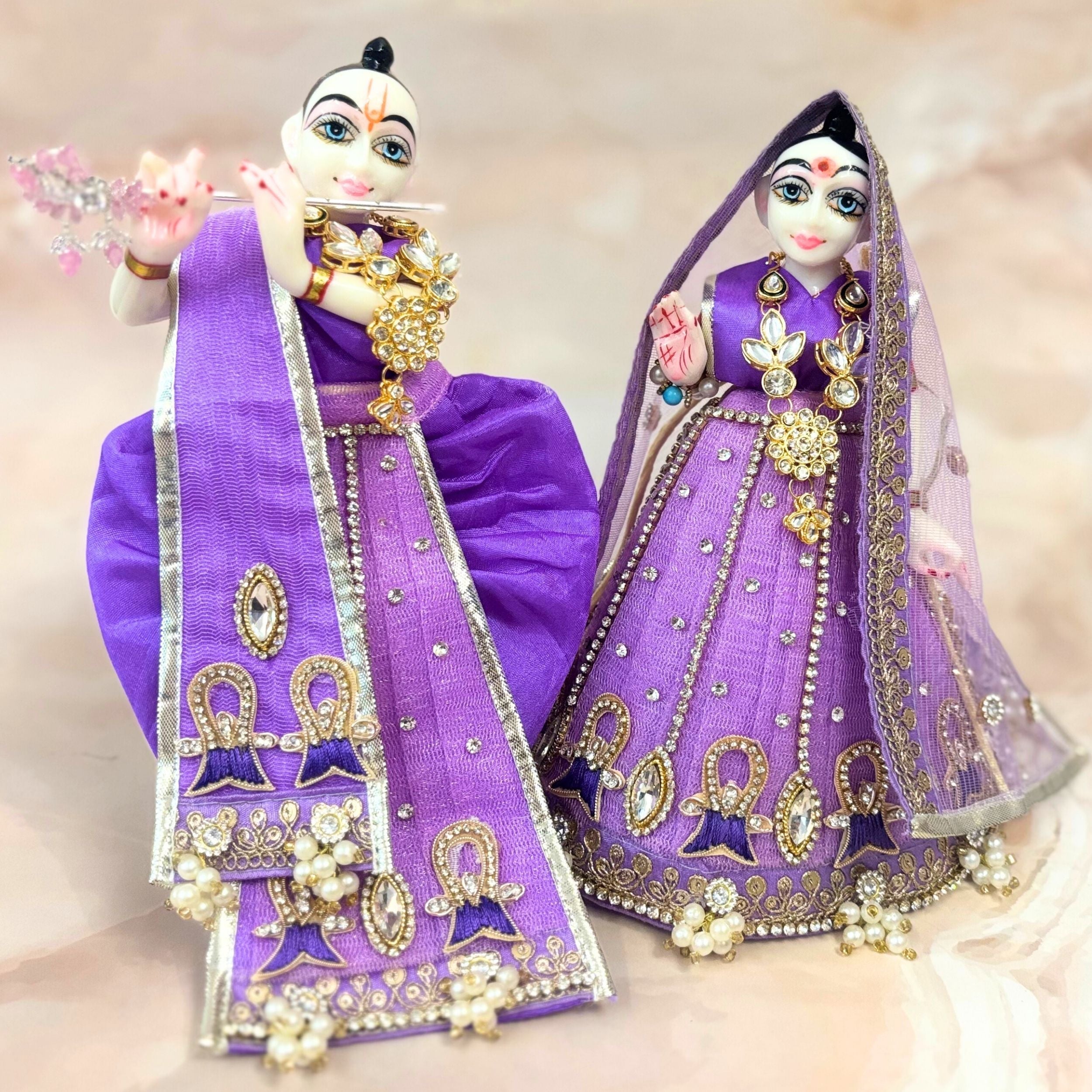 Handmade Designer Laddu Gopal Dress | Fancy Kanha Ji Poshak for Janmashtami | Bal Gopal & Krishna Ji Dress for Festivals
