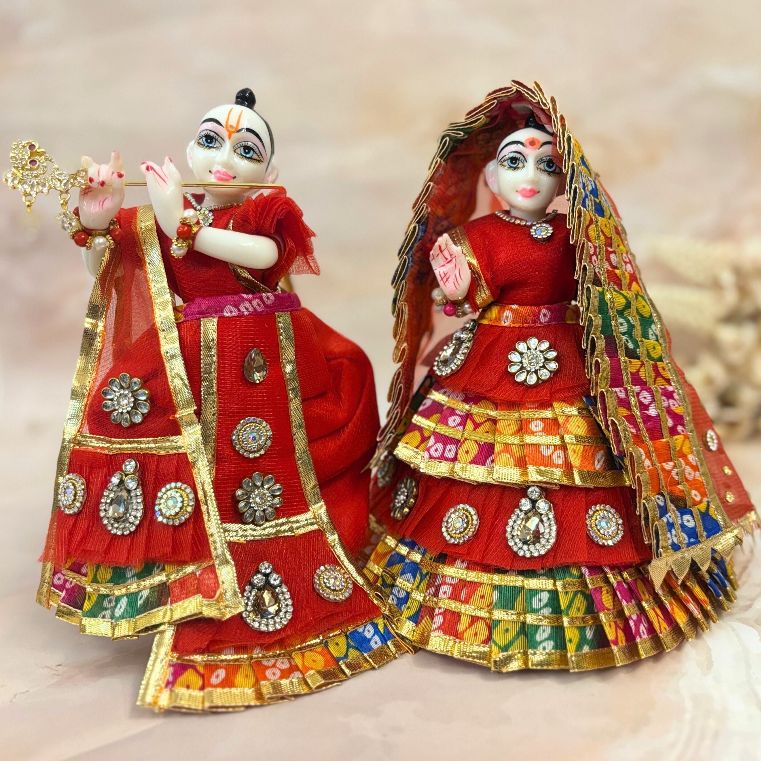 Handmade Designer Laddu Gopal Dress | Fancy Kanha Ji Poshak for Janmashtami | Bal Gopal & Krishna Ji Dress for Festivals