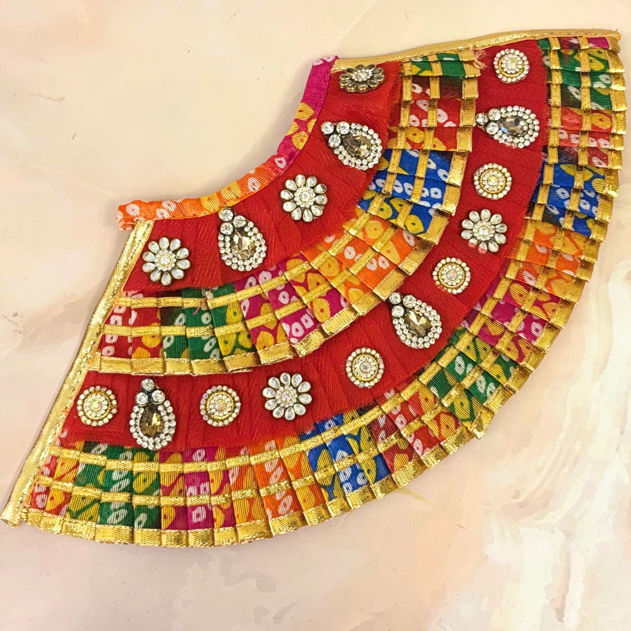Handmade Designer Laddu Gopal Dress | Fancy Kanha Ji Poshak for Janmashtami | Bal Gopal & Krishna Ji Dress for Festivals