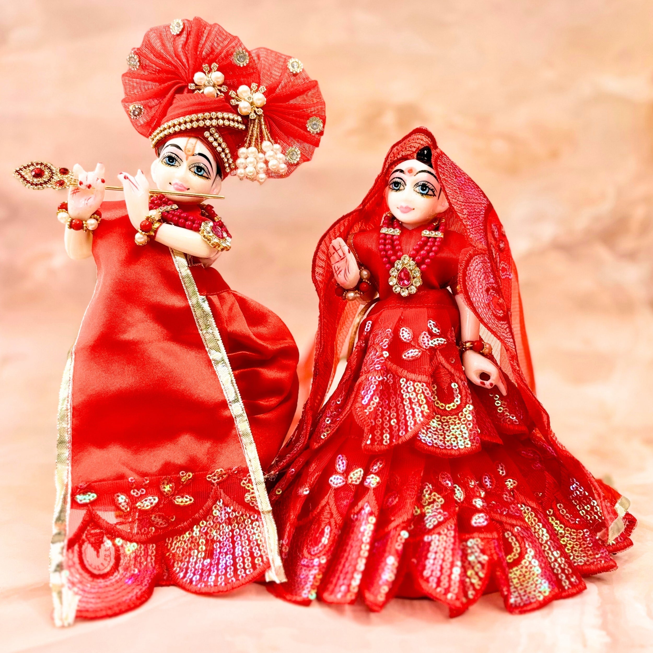 Handmade Designer Laddu Gopal Dress - Fancy Kanha Ji Poshak for Janmashtami, Bal Gopal Dress, Krishna Ji Dress, Perfect Festival Outfit
