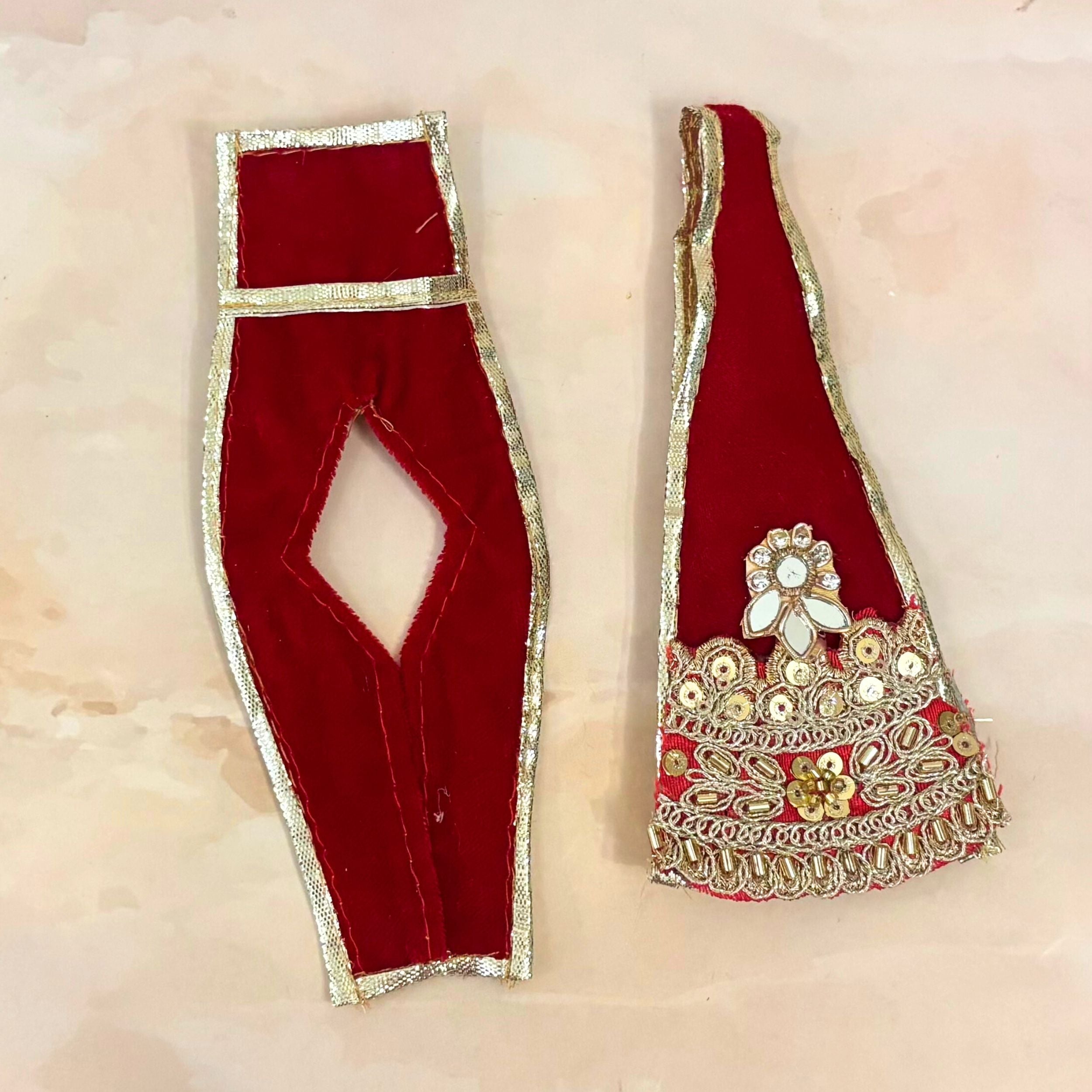 Handmade Designer Laddu Gopal Dress | Fancy Kanha Ji Poshak for Janmashtami | Bal Gopal & Krishna Ji Dress for Festivals