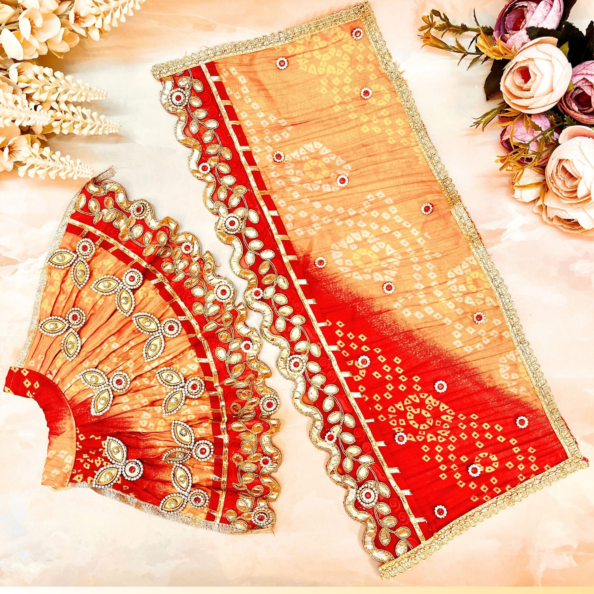 Handmade Designer Laddu Gopal Dress - Fancy Kanha Ji Poshak for Janmashtami | Bal Gopal & Krishna Ji Dress for Festivals