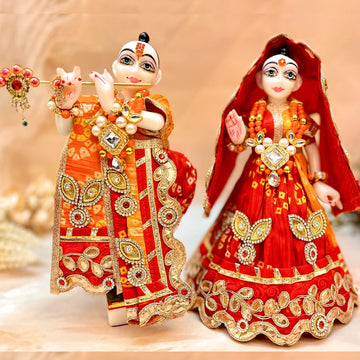 Handmade Designer Laddu Gopal Dress - Fancy Kanha Ji Poshak for Janmashtami | Bal Gopal & Krishna Ji Dress for Festivals