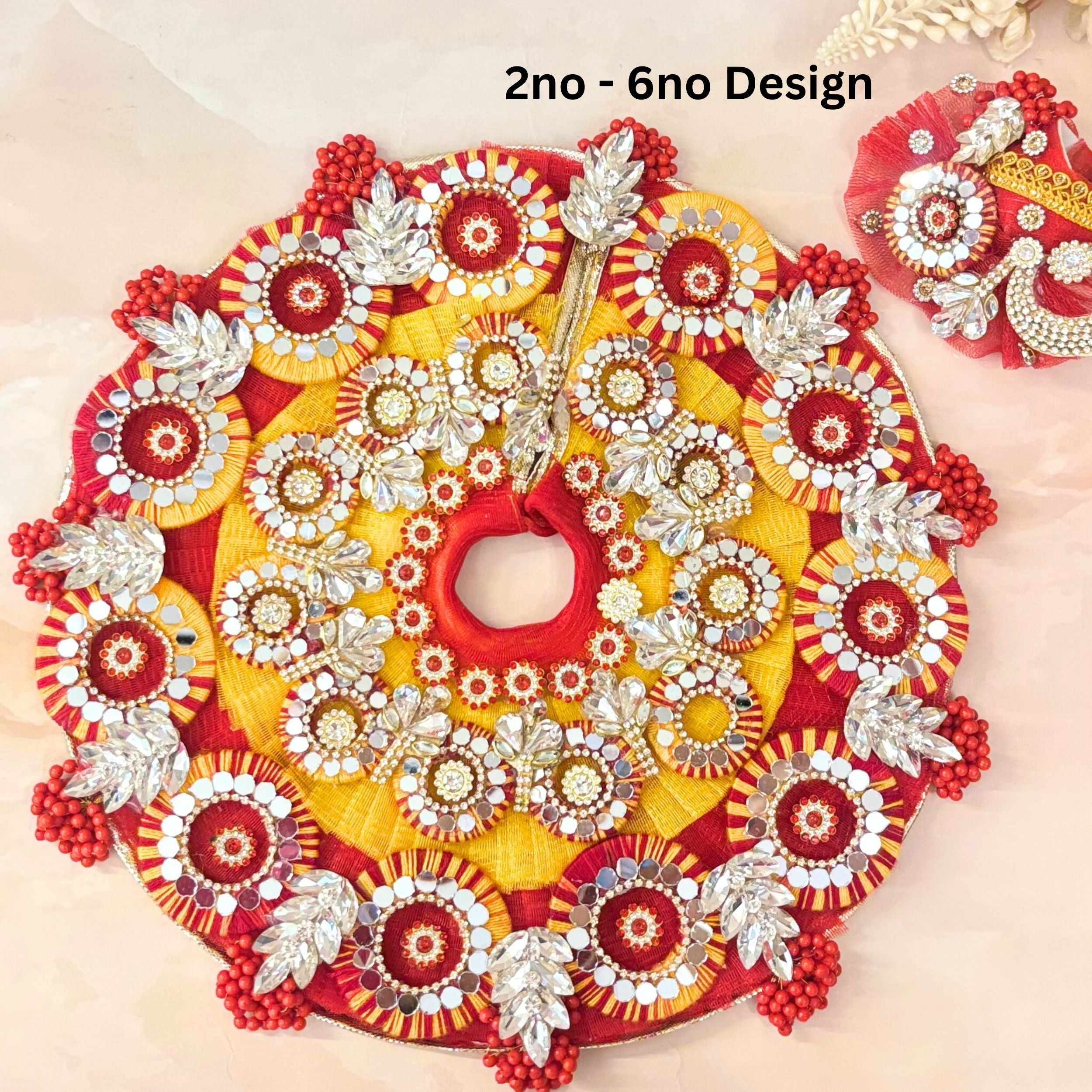 Handmade Designer Laddu Gopal Dress | Fancy Kanha Ji Poshak for Janmashtami | Bal Gopal & Krishna Ji Dress for Festivals