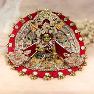 Handmade Designer Laddu Gopal Dress | Fancy Kanha Ji Poshak for Janmashtami | Bal Gopal & Krishna Ji Dress for Festivals