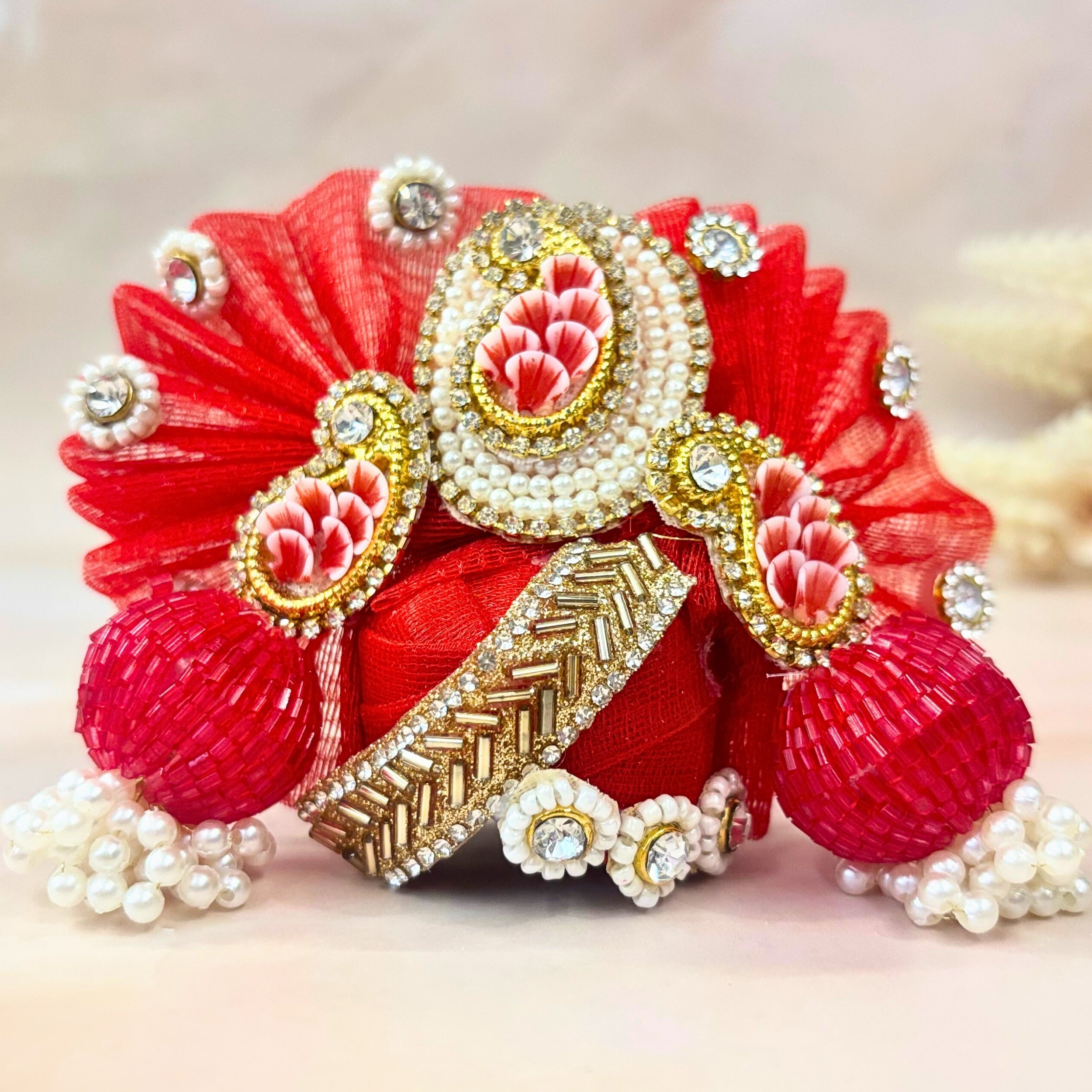 Handmade Designer Laddu Gopal Dress | Fancy Kanha Ji Poshak for Janmashtami | Bal Gopal & Krishna Ji Dress for Festivals