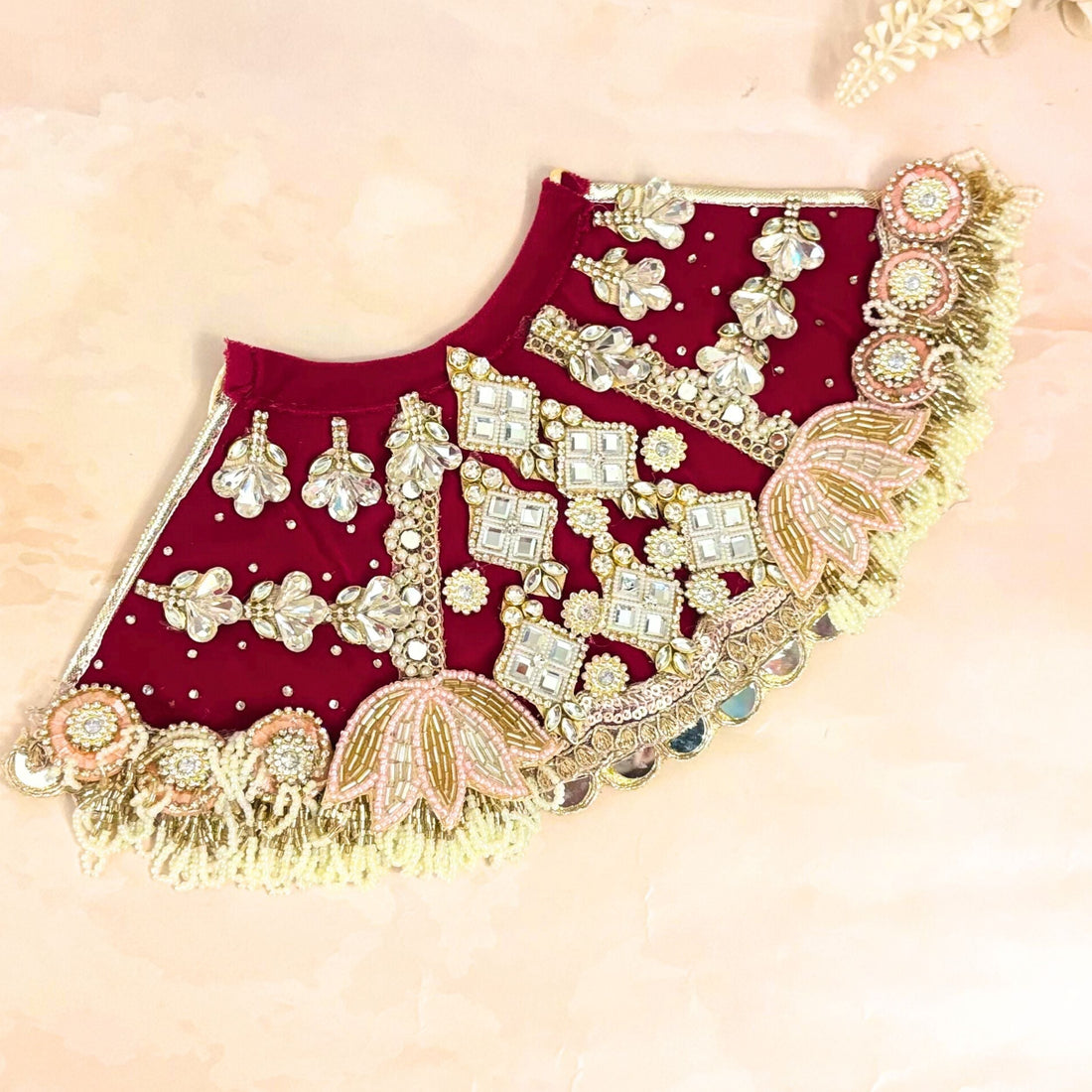Handmade Designer Laddu Gopal Dress | Fancy Kanha Ji Poshak for Janmashtami | Bal Gopal & Krishna Ji Dress for Festivals