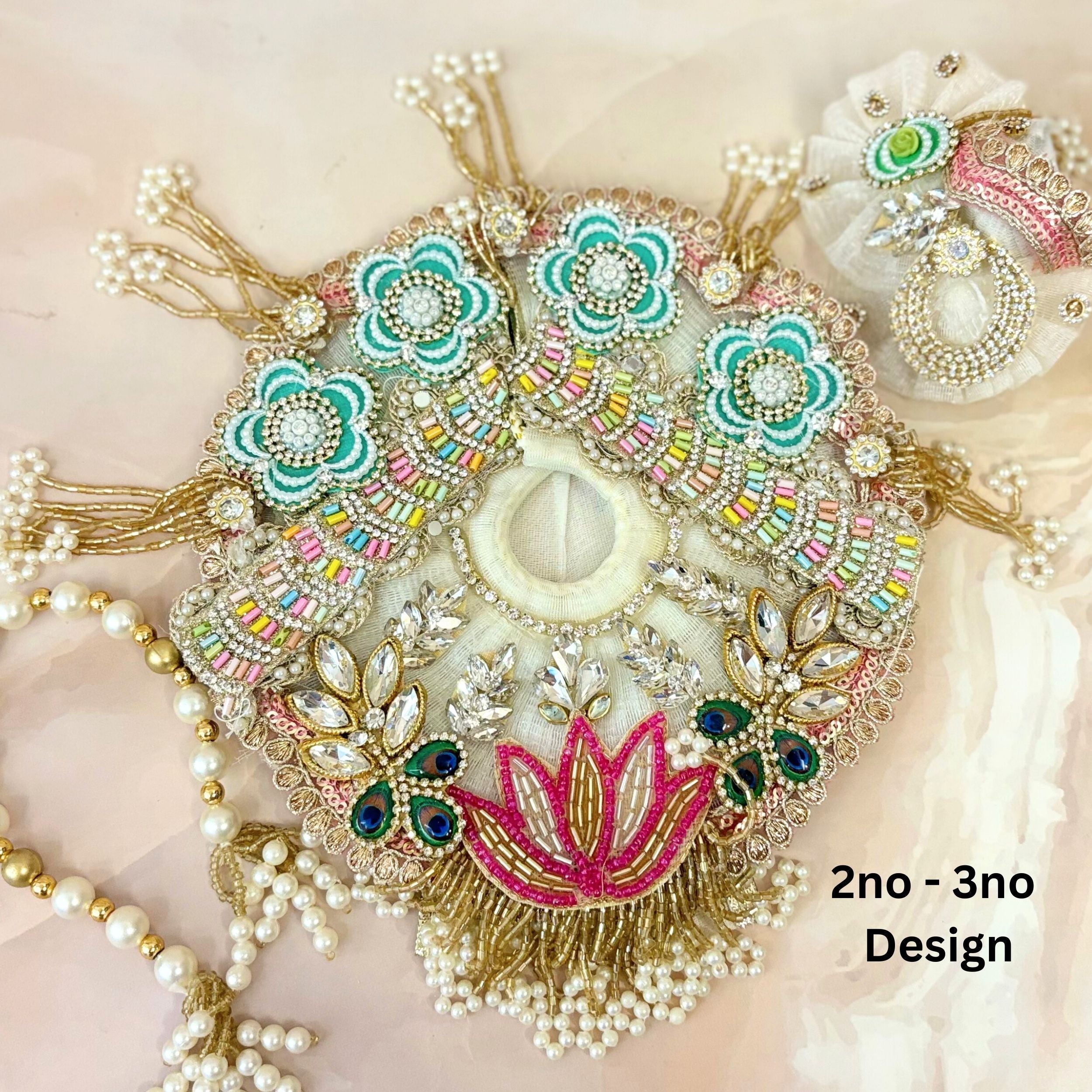 Handmade Designer Laddu Gopal Dress - Fancy Kanha Ji Poshak for Janmashtami | Bal Gopal & Krishna Ji Dress for Festivals