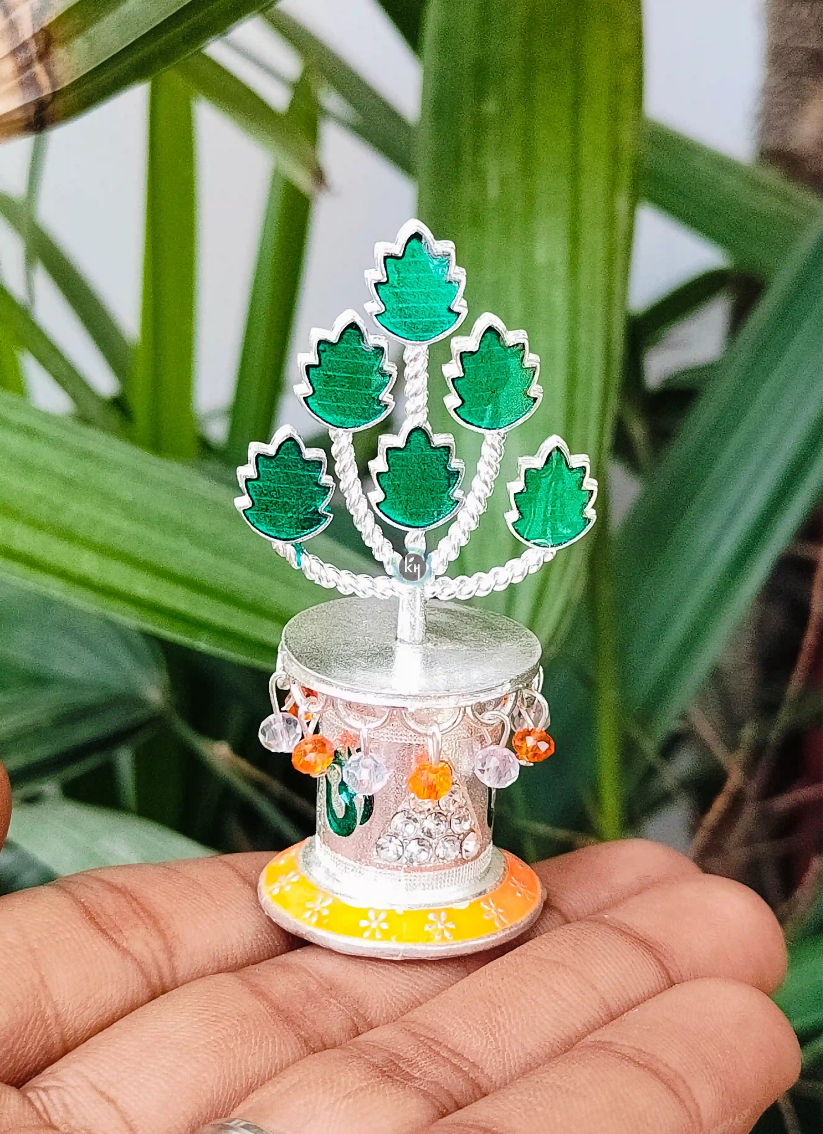 tulsi ji pot toy for Laddu Gopal in 2 colors