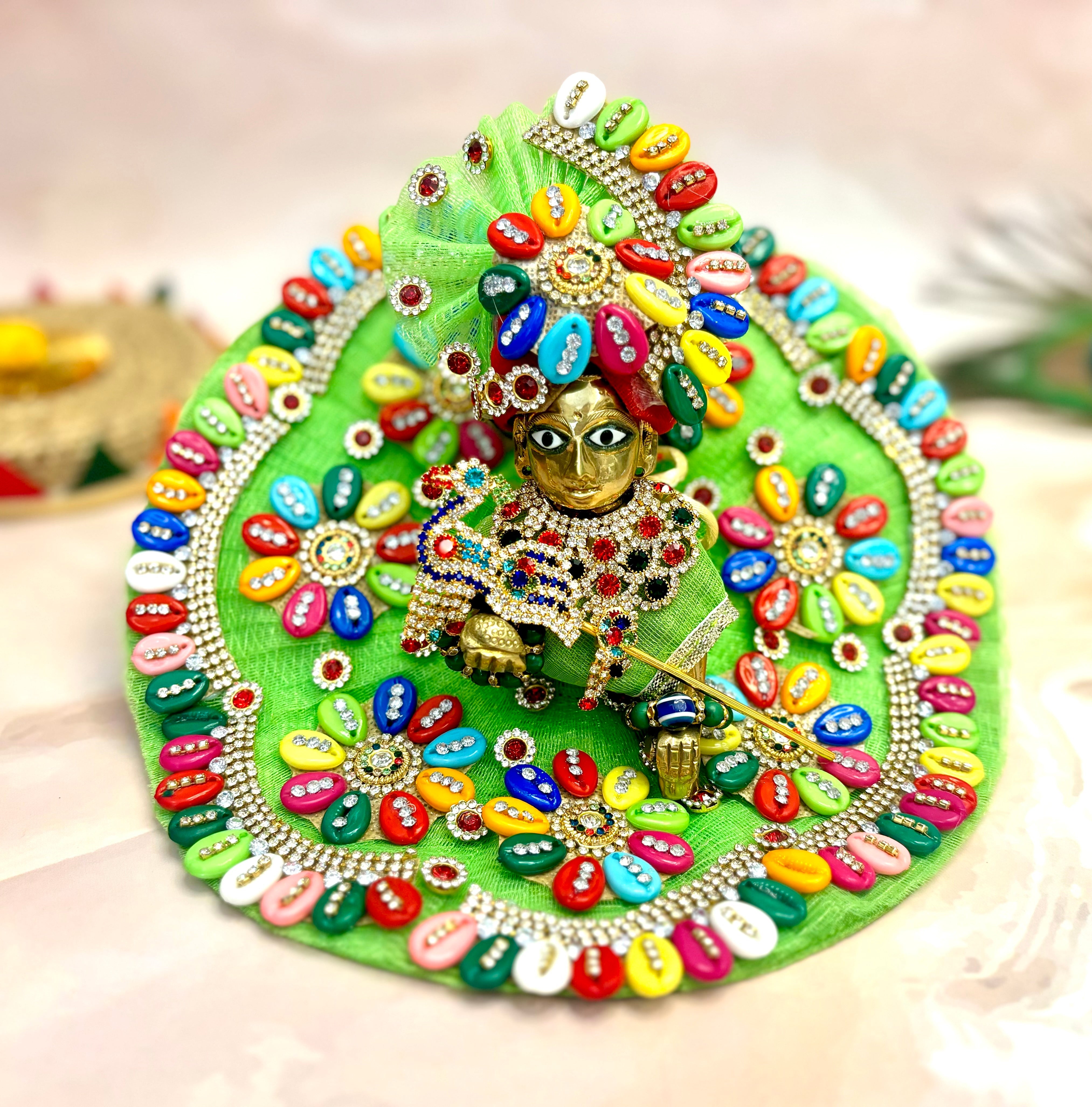 Handmade Teej Special Laddu Gopal Dress | Designer Kanha Ji Poshak & Fancy Bal Gopal Dress for Janmashtami Celebrations