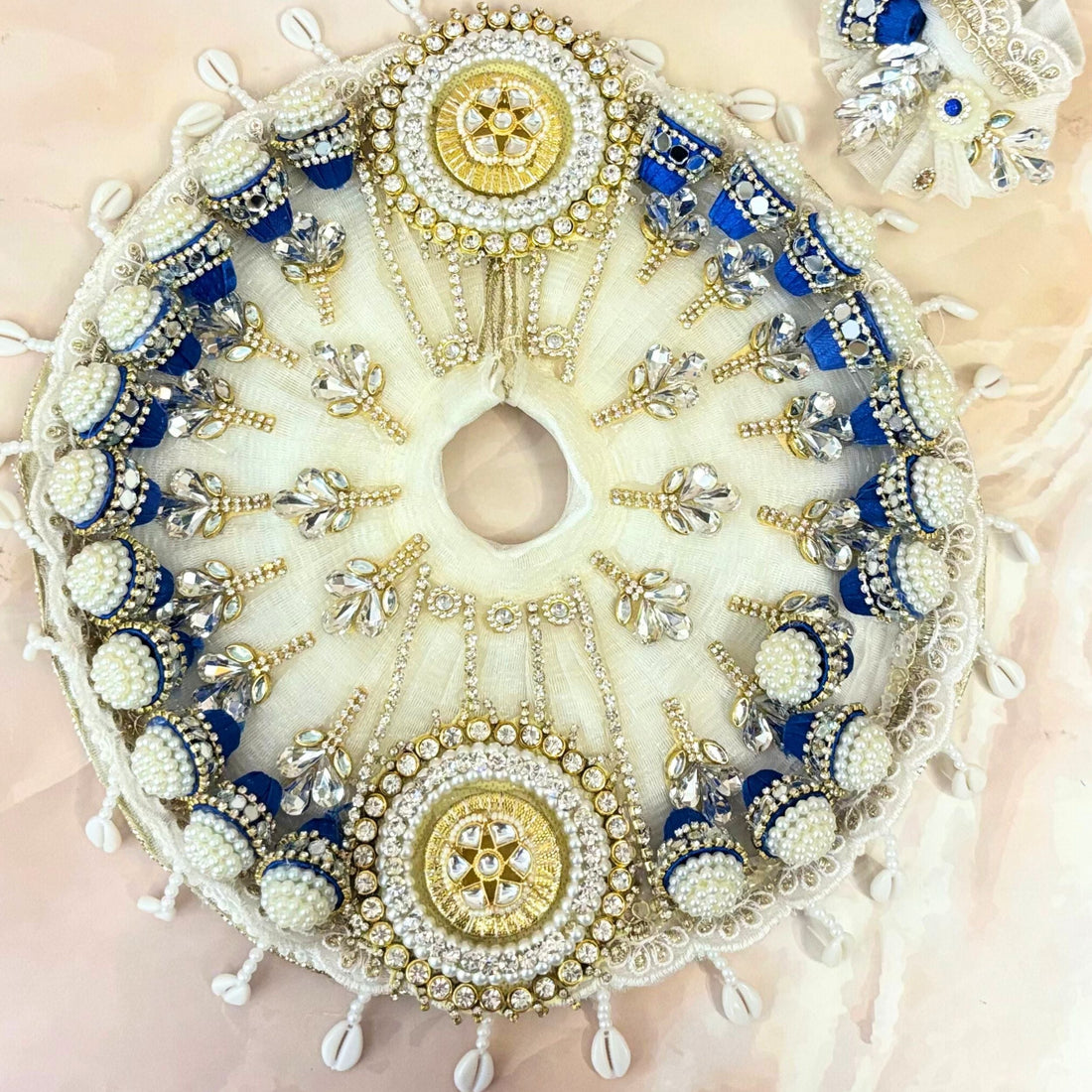 Handmade Designer Laddu Gopal Dress | Fancy Kanha Ji Poshak for Janmashtami | Bal Gopal & Krishna Ji Dress for Festivals