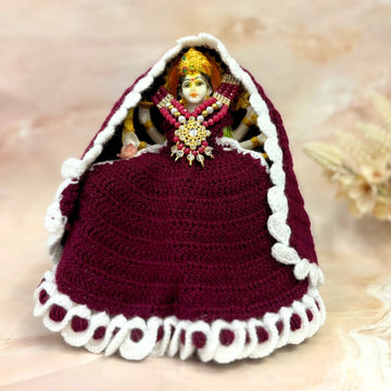 Handmade Rajshree Woollen Laddu Gopal Dress - Designer Kanha Ji Poshak for Janmashtami, Fancy Bal Gopal & Krishna Ji Dress