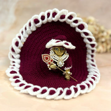 Handmade Deepraaj Designer Laddu Gopal Dress - Fancy Kanha Ji Poshak for Janmashtami, Bal Gopal & Krishna Ji Dress