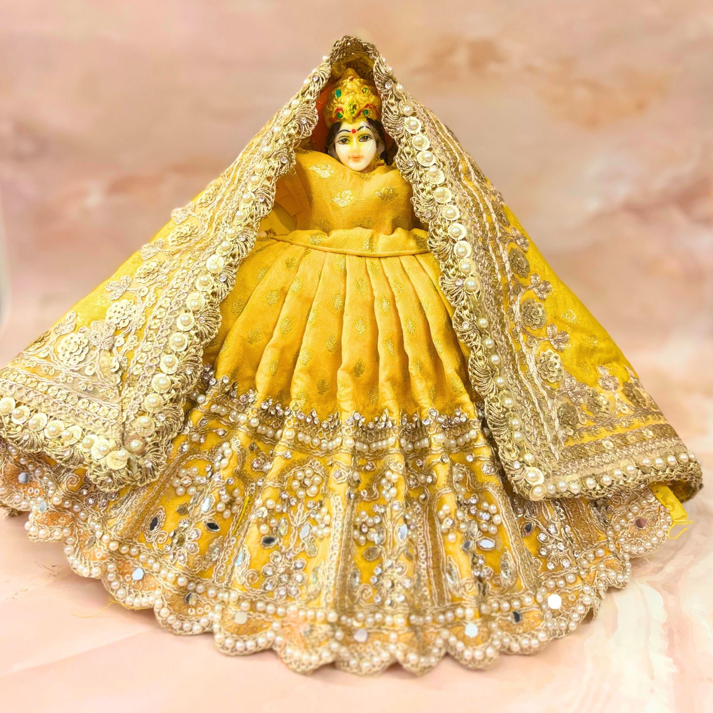 Handmade Vimaljyoti Designer Laddu Gopal Dress | Fancy Kanha Ji Poshak for Janmashtami | Bal Gopal & Krishna Ji Dress