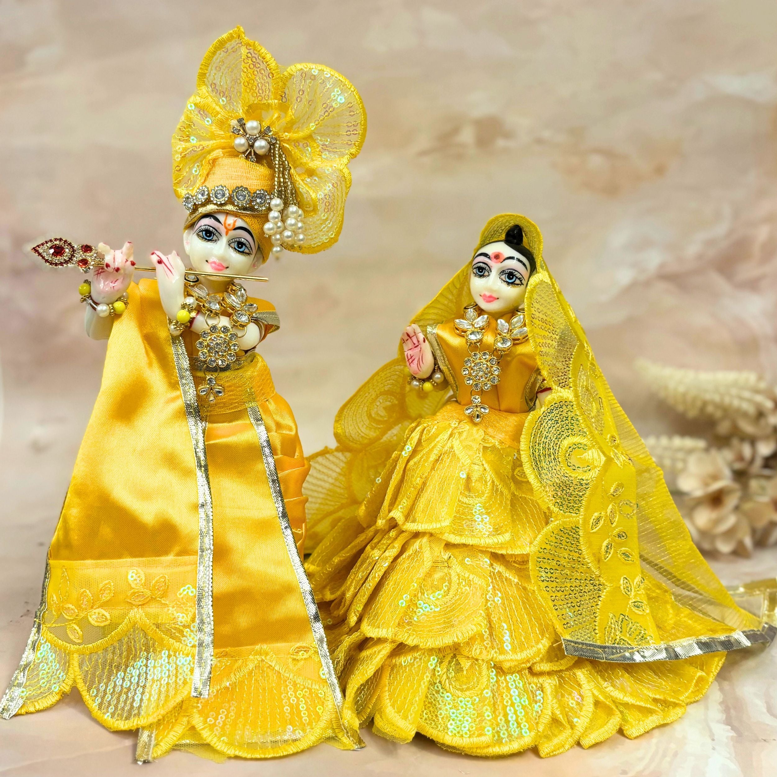 Handmade Designer Laddu Gopal Dress | Fancy Kanha Ji Poshak for Janmashtami | Bal Gopal & Krishna Ji Dress for Festivals