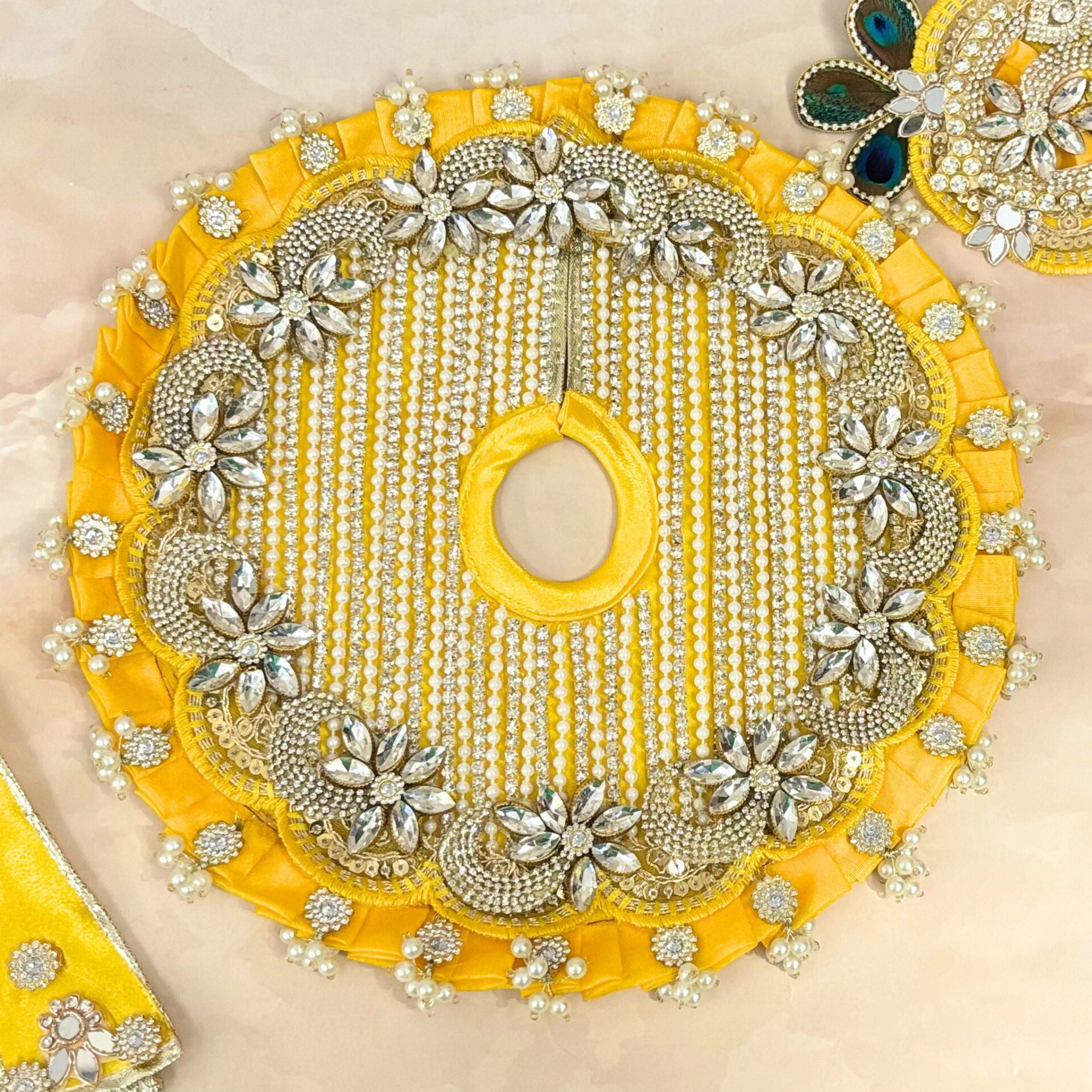 Handmade Designer Laddu Gopal Dress | Fancy Kanha Ji Poshak for Janmashtami | Bal Gopal & Krishna Ji Dress | Festive Outfit for Celebrations