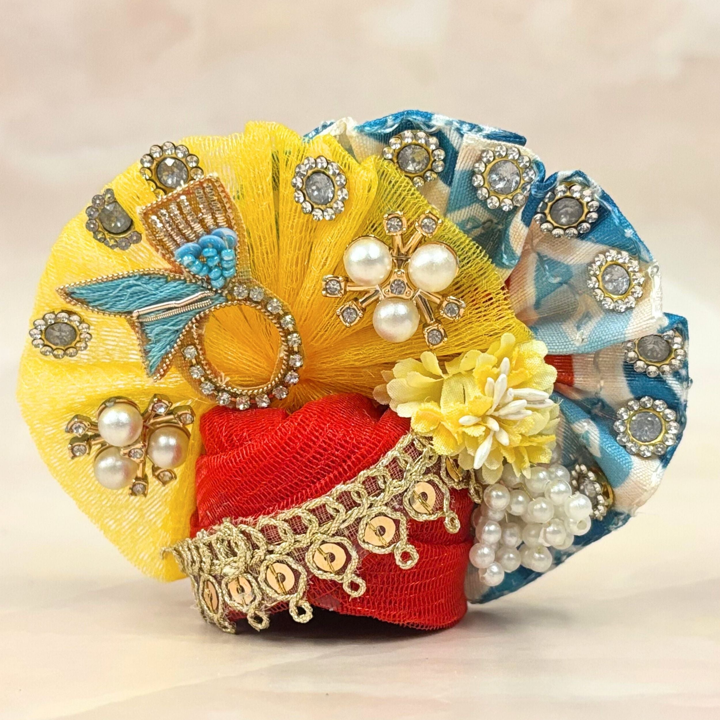 Handmade Designer Laddu Gopal Dress | Fancy Kanha Ji Poshak for Janmashtami | Bal Gopal & Krishna Ji Dress for Festivals