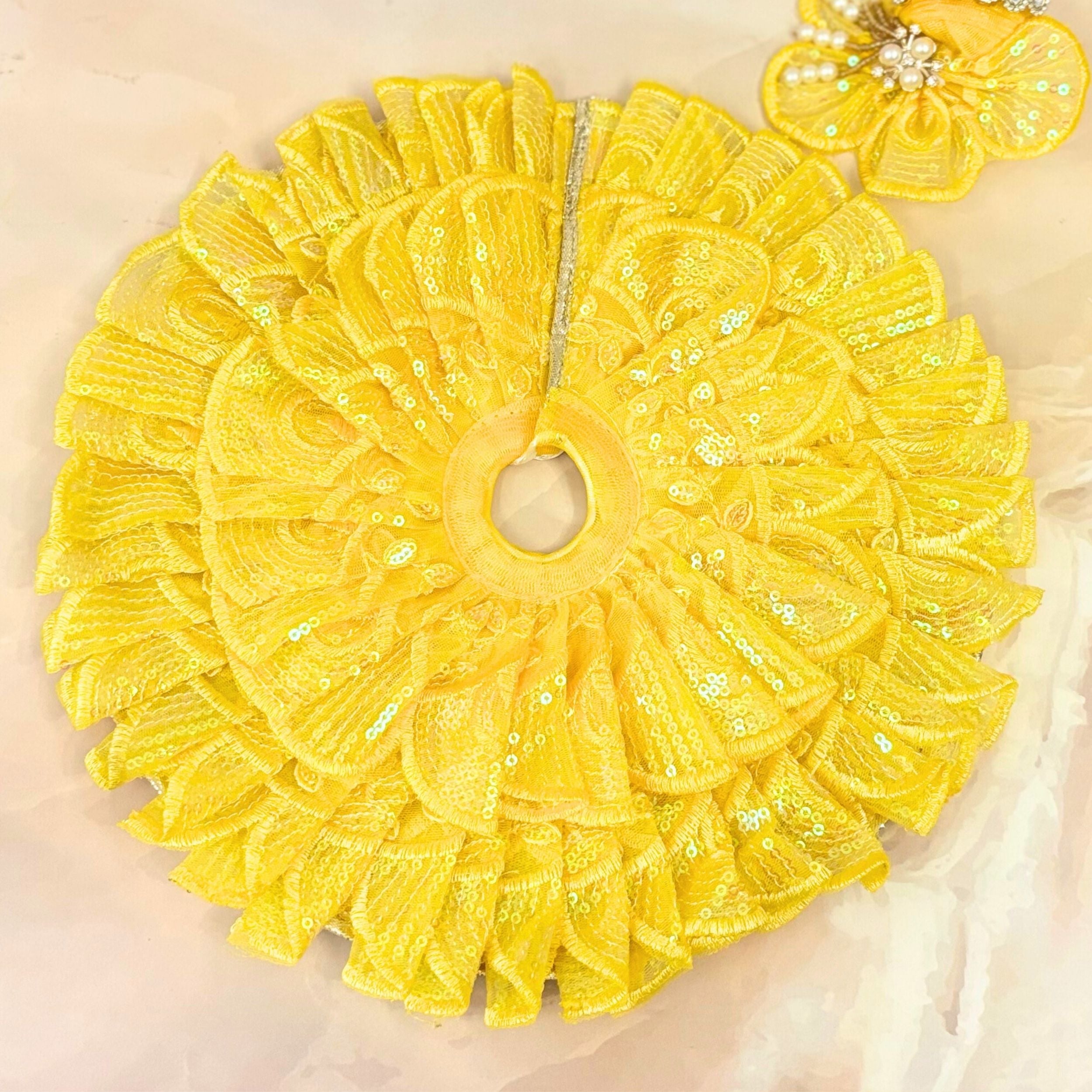 Handmade Designer Laddu Gopal Dress | Fancy Kanha Ji Poshak for Janmashtami | Bal Gopal & Krishna Ji Dress for Festivals
