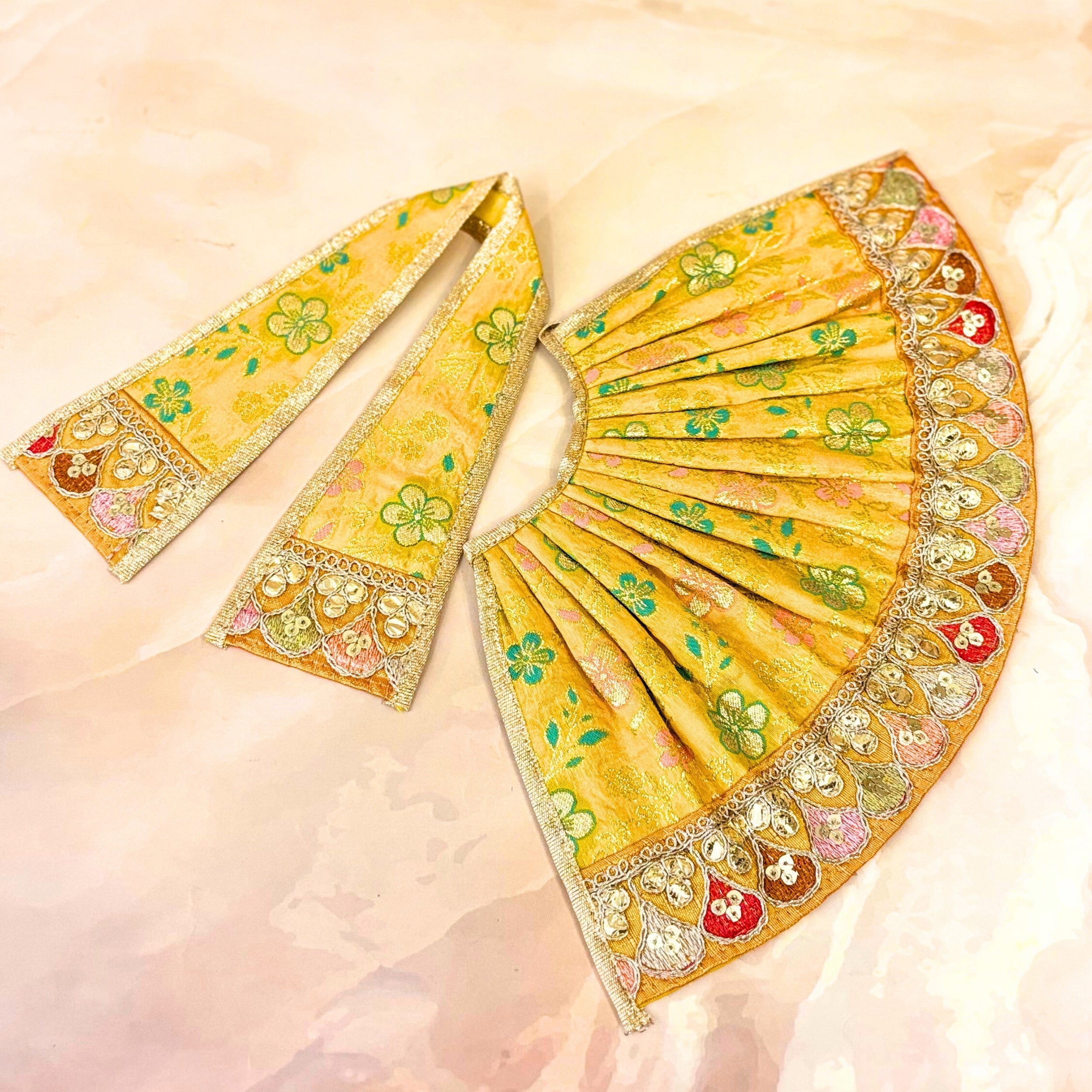 Handmade Designer Laddu Gopal Dress | Fancy Kanha Ji Poshak for Janmashtami | Bal Gopal & Krishna Ji Dress for Festivals
