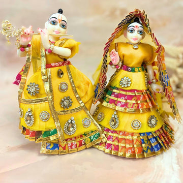 Handmade Designer Laddu Gopal Dress | Fancy Kanha Ji Poshak for Janmashtami | Bal Gopal & Krishna Ji Dress for Festivals