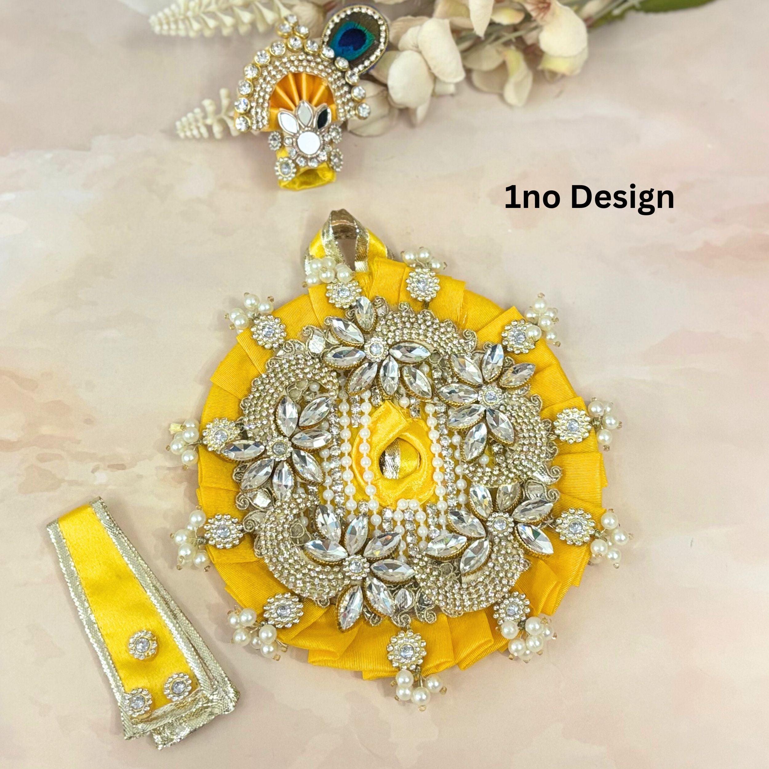Handmade Designer Laddu Gopal Dress | Fancy Kanha Ji Poshak for Janmashtami | Bal Gopal & Krishna Ji Dress for Festivals