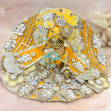 Handmade Designer Laddu Gopal Dress - Fancy Kanha Ji Poshak for Janmashtami | Bal Gopal & Krishna Ji Dress for Festivals