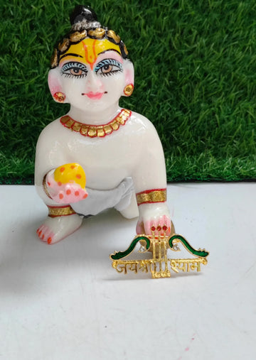 Laddu Gopal ji toy Brooch (random colour)