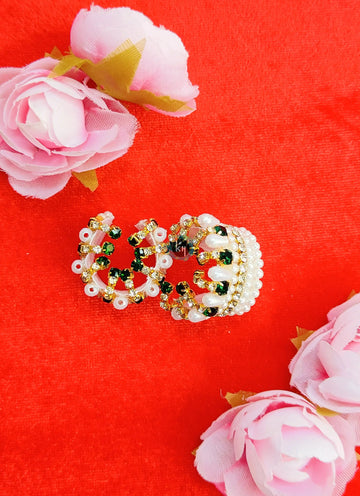 Handmade Heavy Kangan for Laddu Gopal Ji - Perfect for 5 to 7 No. | Designer Kanha Ji Poshak & Bal Gopal Dress for Janmashtami Festival