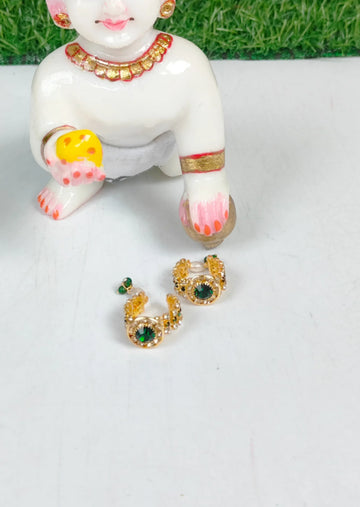 Handmade Designer Kangan for Laddu Gopal Ji - Perfect for 3 to 6 No. | Fancy Kanha Ji Poshak & Bal Gopal Dress for Janmashtami Celebrations